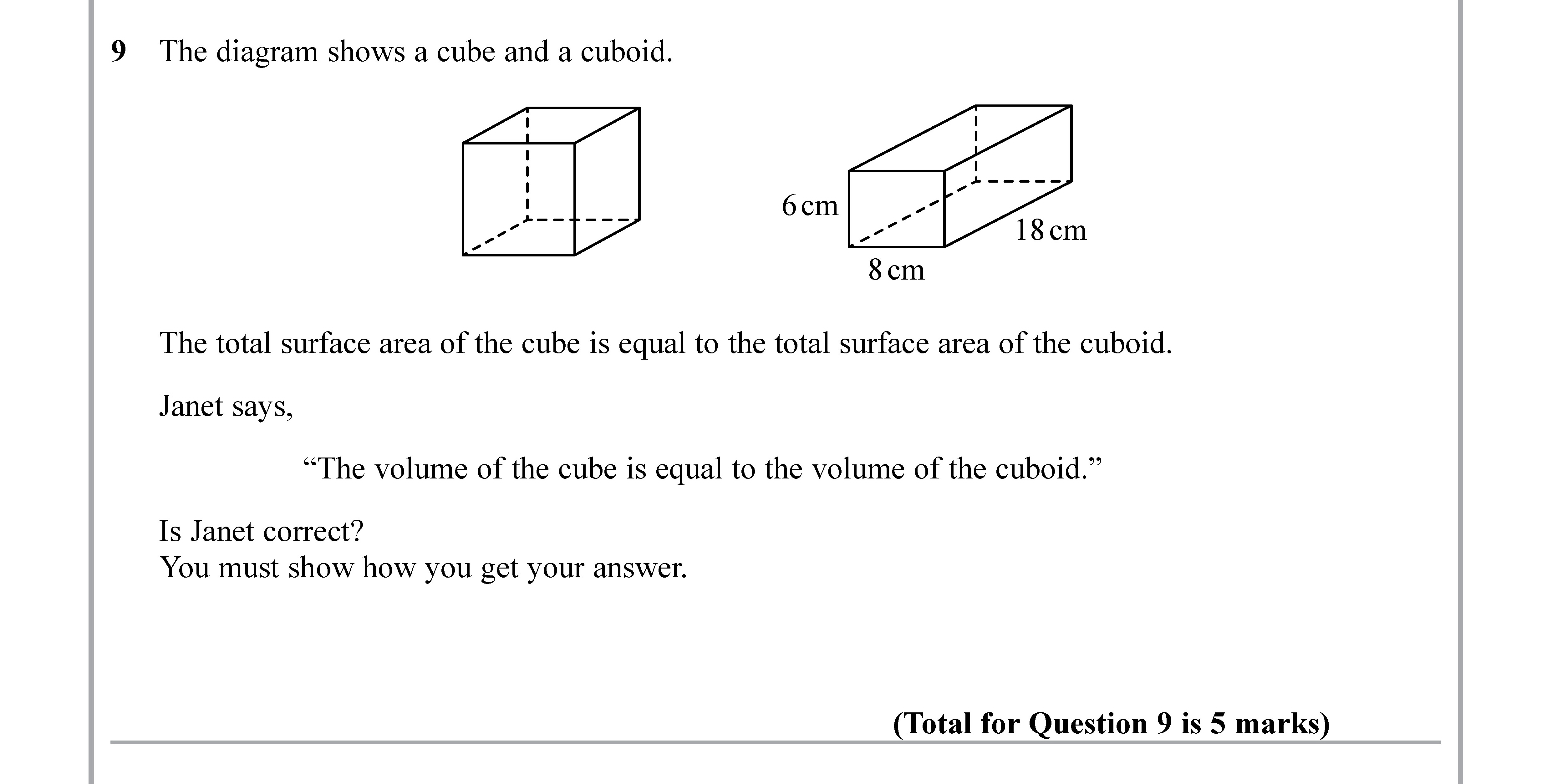 The-diagram-shows-a-cube-and-a-cuboid-Edexcel-GCSE Maths-Question 10-2019-Paper 2.png