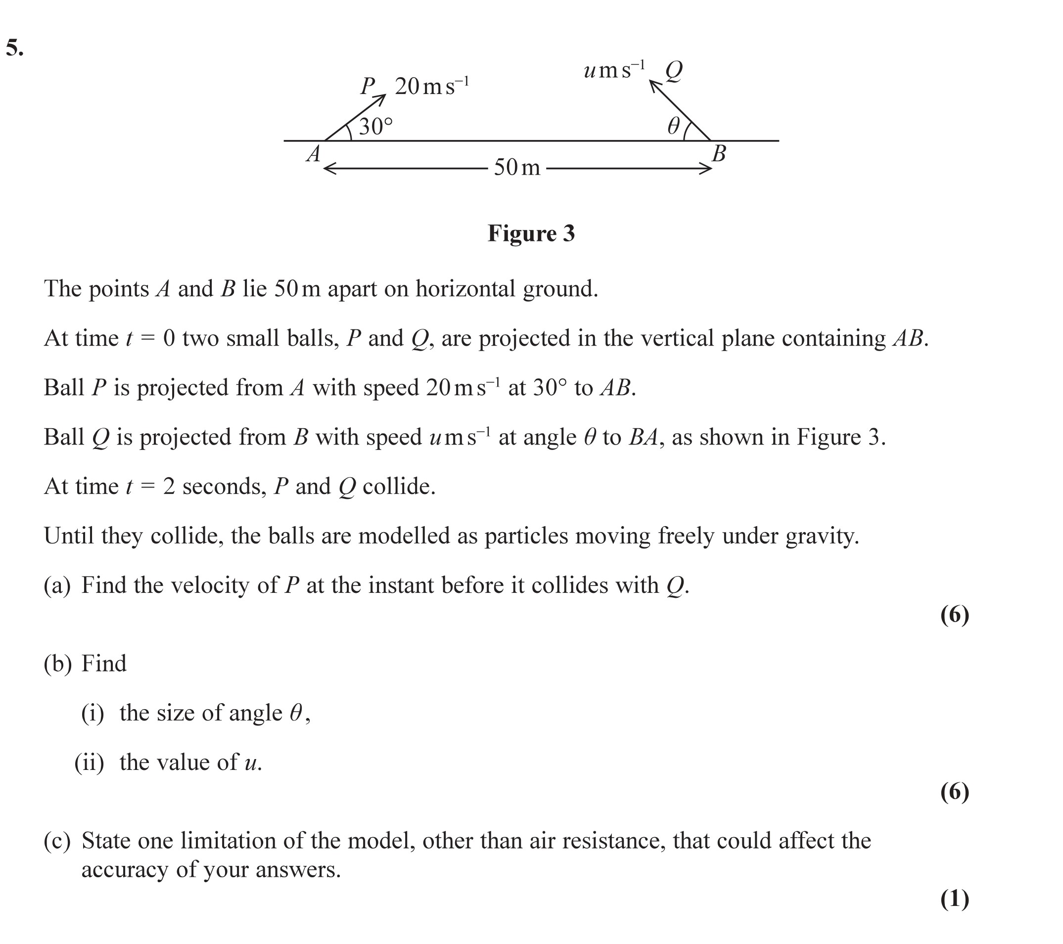 The-points-A-and-B-lie-50-m-apart-on-horizontal-ground-Edexcel-A-Level Maths Mechanics-Question 5-2019-Paper 1.png
