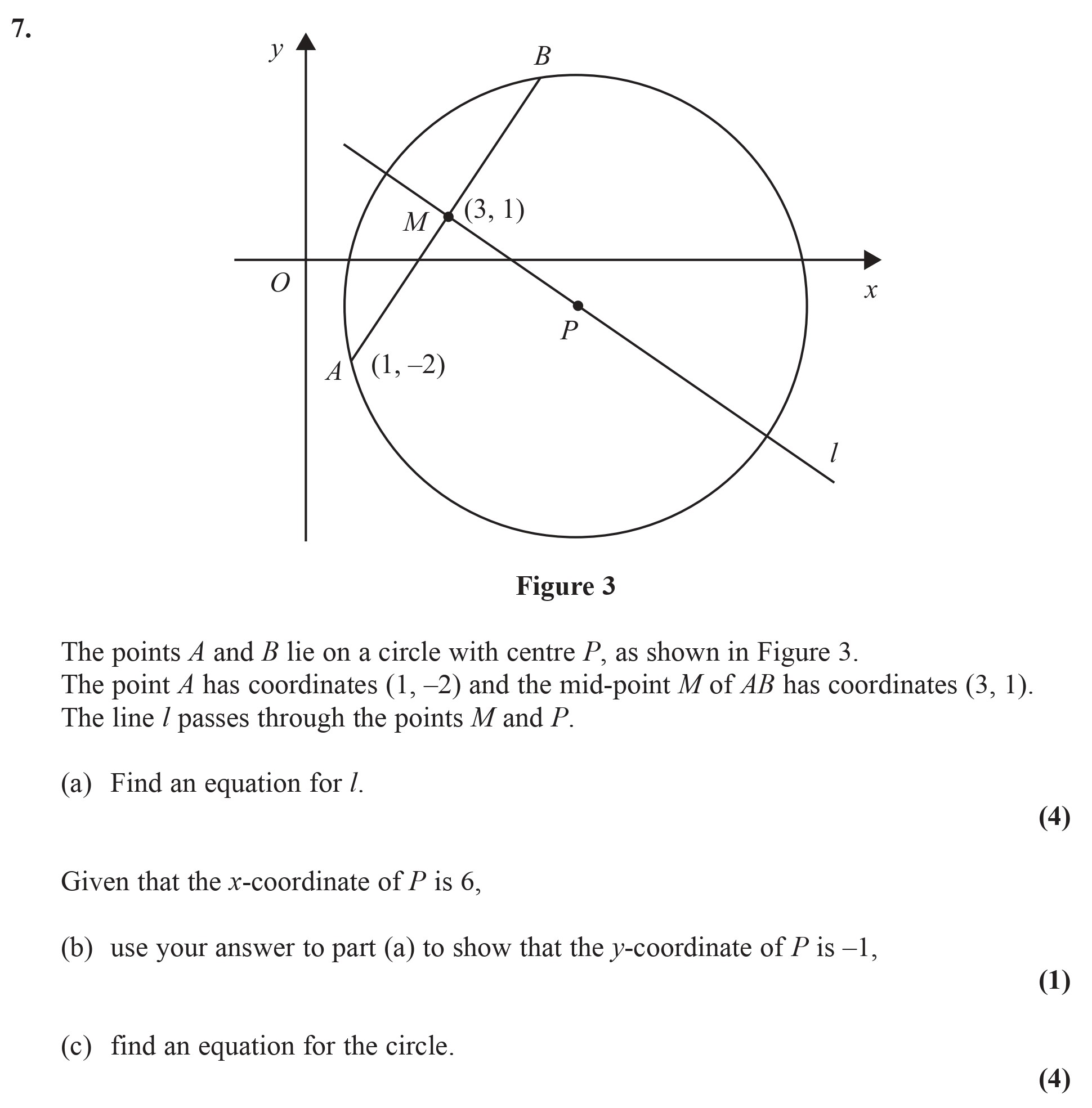 The-points-A-and-B-lie-on-a-circle-with-centre-P,-as-shown-in-Figure-3-Edexcel-A-Level Maths Pure-Question 8-2007-Paper 2.png