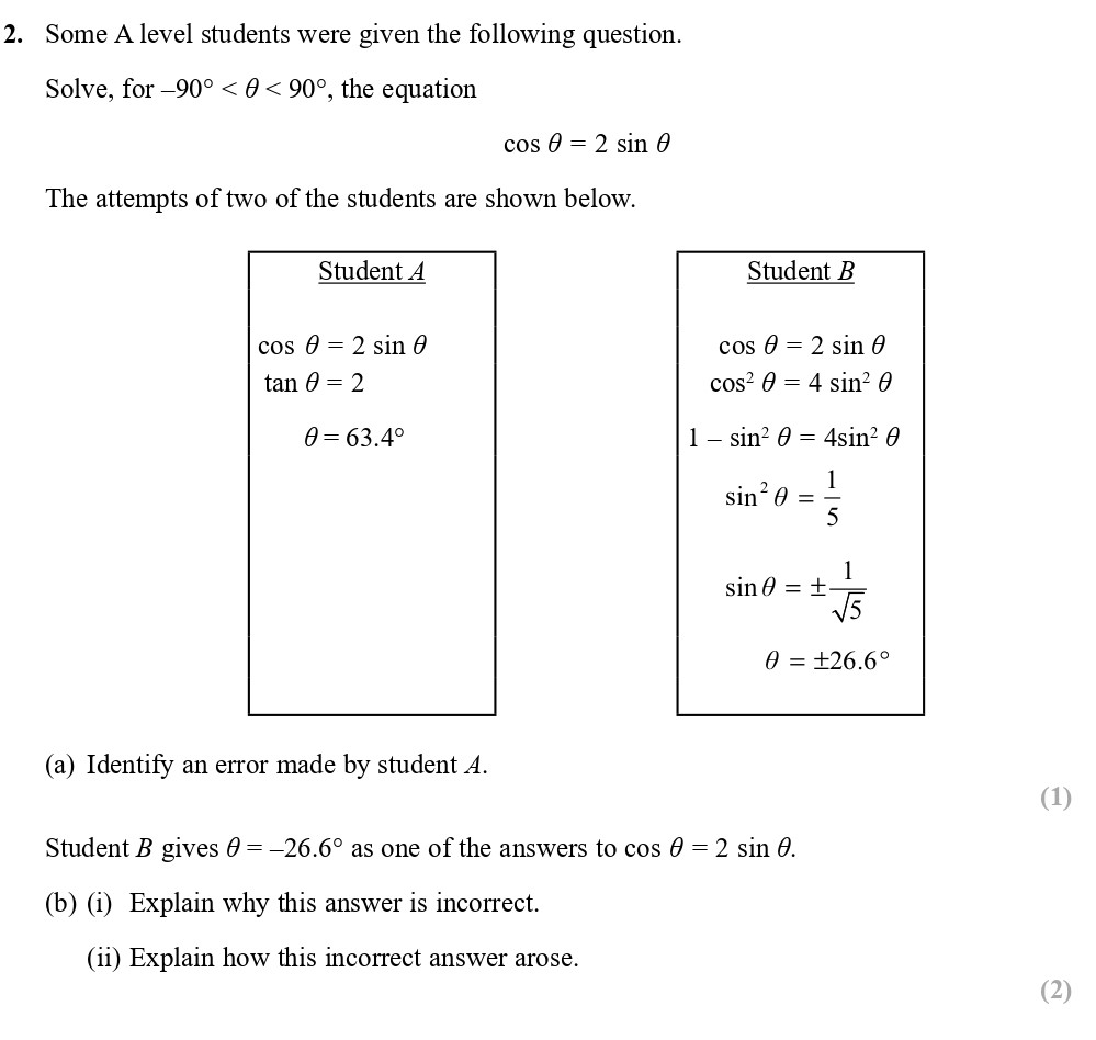 Some-A-level-students-were-given-the-following-question-Edexcel-A-Level Maths Pure-Question 2-2017-Paper 1.png