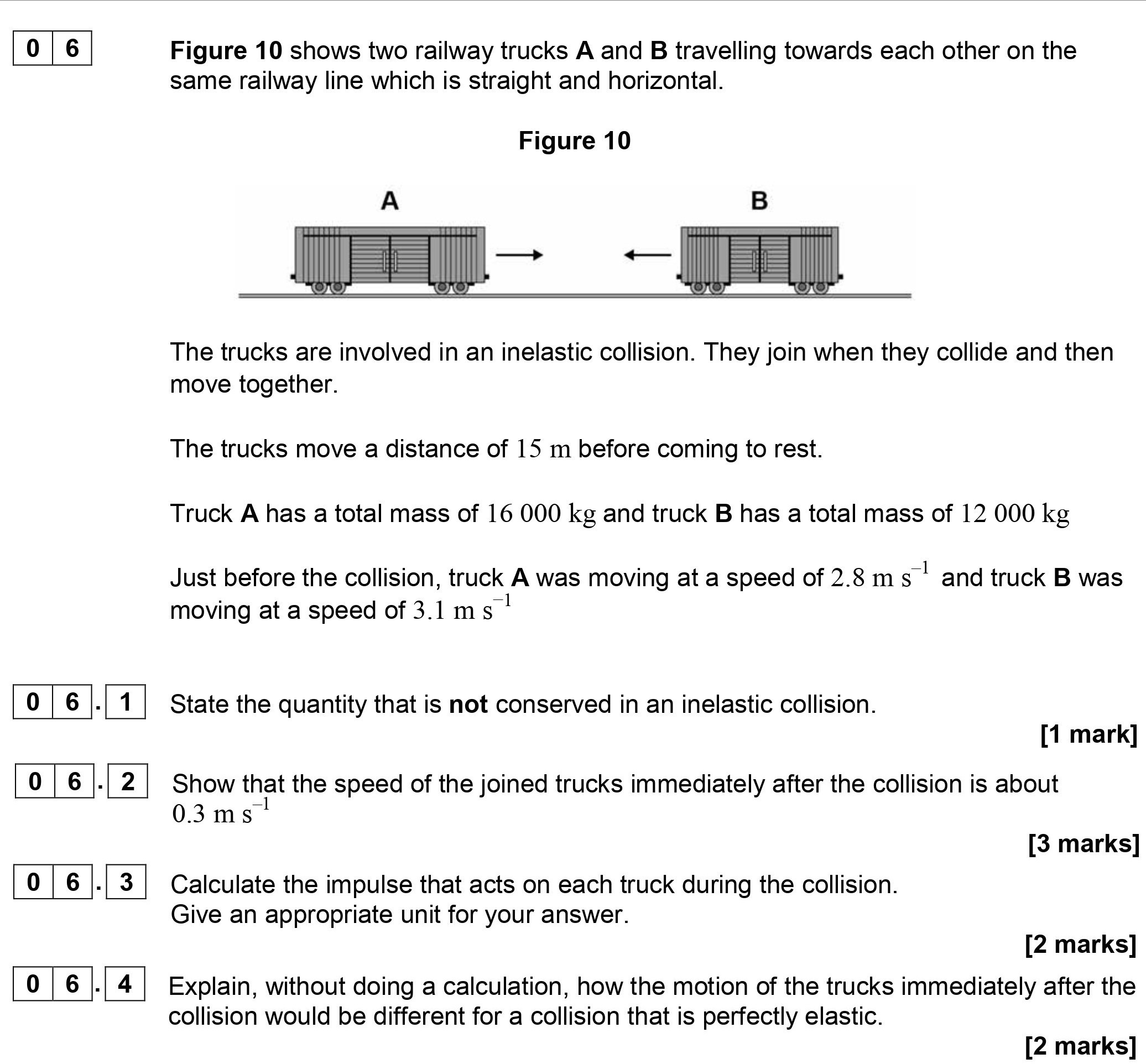 Figure-10-shows-two-railway-trucks-A-and-B-travelling-towards-each-other-on-the-same-railway-line-which-is-straight-and-horizontal-AQA-A-Level Physics-Question 6-2018-Paper 1.png