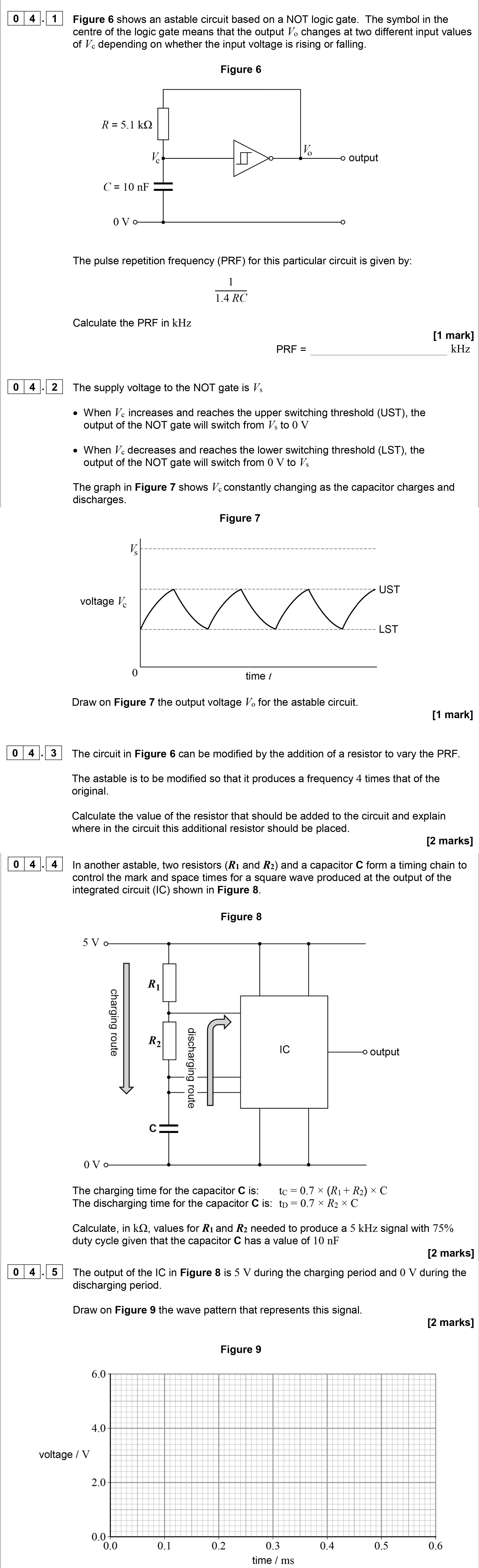 Figure-6-shows-an-astable-circuit-based-on-a-NOT-logic-gate-AQA-A-Level Physics-Question 4-2018-Paper 8.png