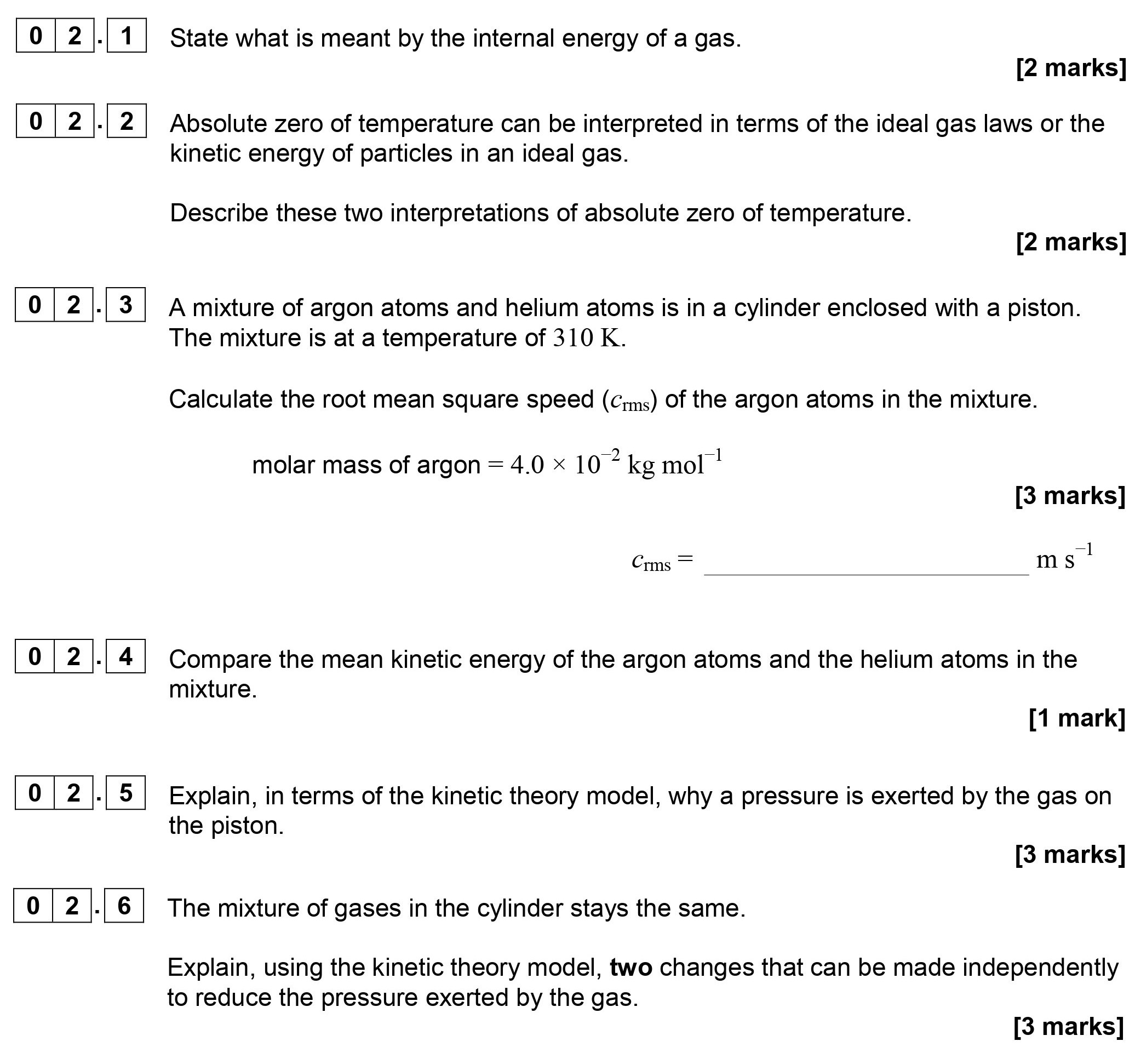 0.2.1-State-what-is-meant-by-the-internal-energy-of-a-gas-AQA-A-Level Physics-Question 2-2019-Paper 2.png