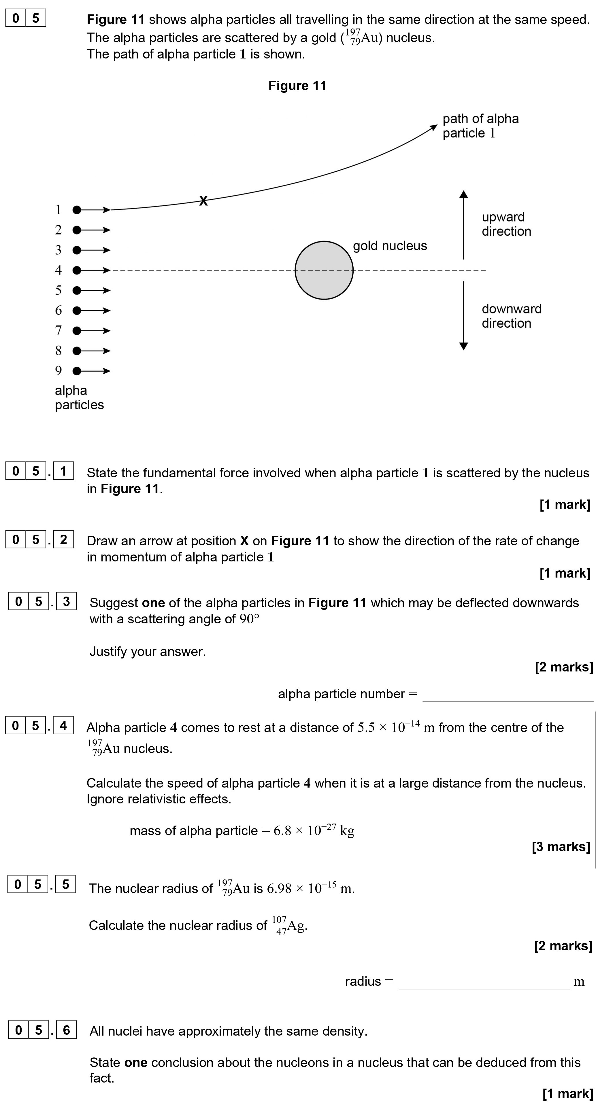Figure-11-shows-alpha-particles-all-travelling-in-the-same-direction-at-the-same-speed-AQA-A-Level Physics-Question 5-2020-Paper 2.png