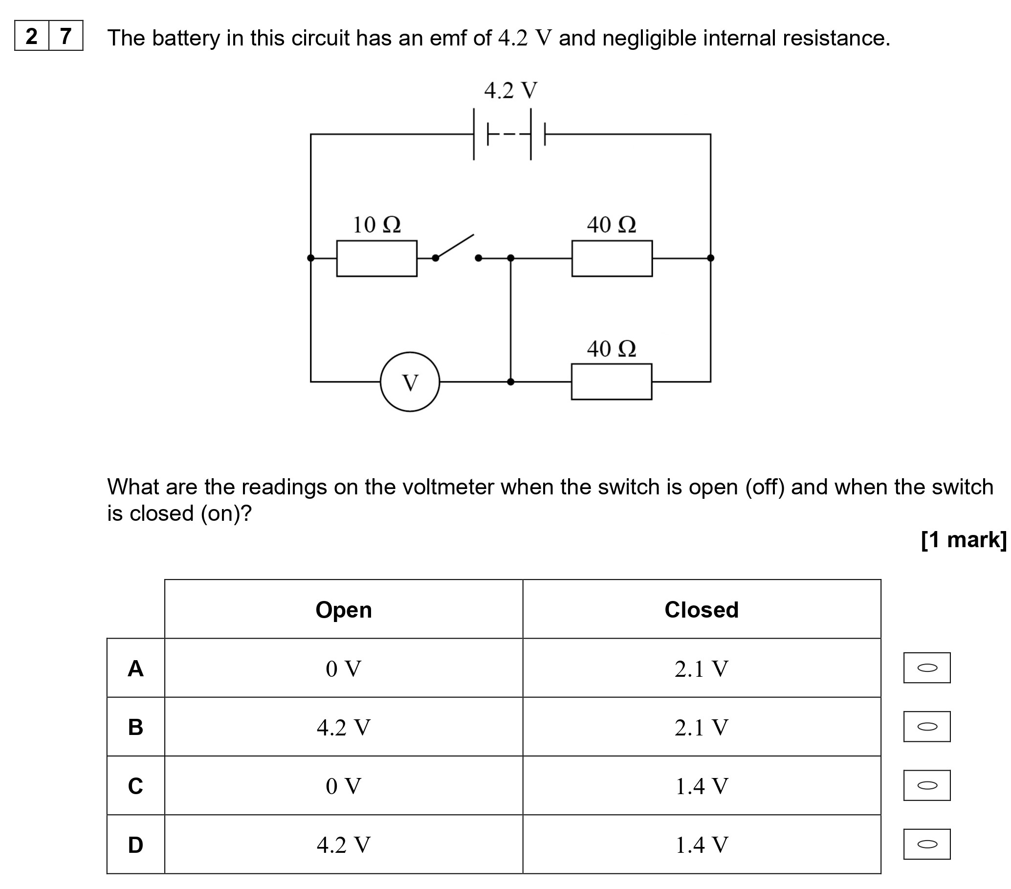 The-battery-in-this-circuit-has-an-emf-of-4.2-V-and-negligible-internal-resistance-AQA-A-Level Physics-Question 27-2021-Paper 1.png