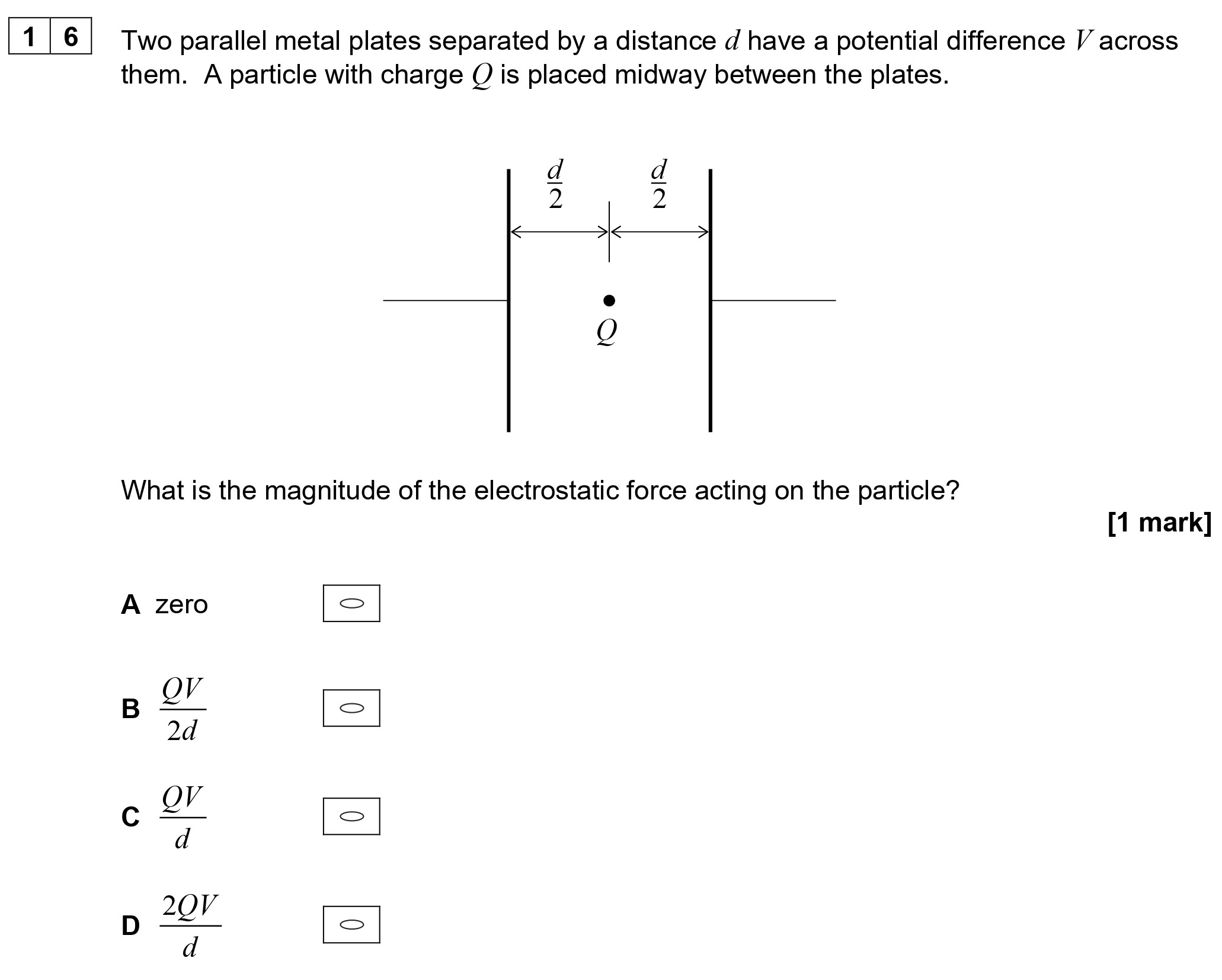 Two-parallel-metal-plates-separated-by-a-distance-d-have-a-potential-difference-V-across-them-AQA-A-Level Physics-Question 16-2021-Paper 2.png