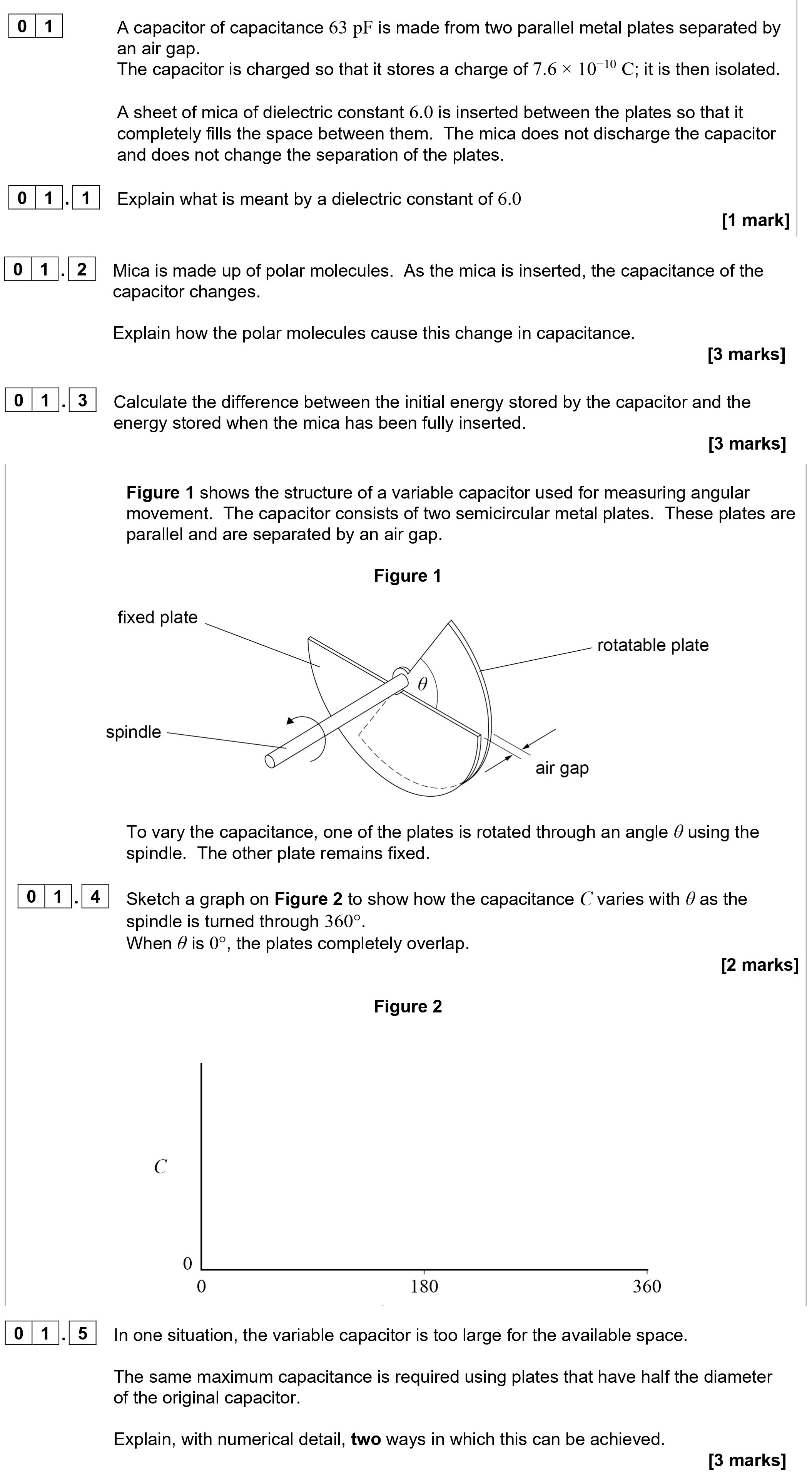 A-capacitor-of-capacitance-63-pF-is-made-from-two-parallel-metal-plates-separated-by-an-air-gap-AQA-A-Level Physics-Question 1-2021-Paper 2.png