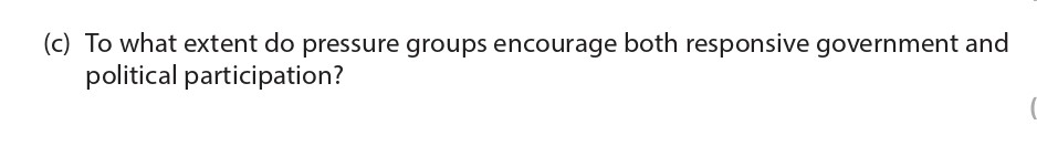 To-what-extent-do-pressure-groups-encourage-both-responsive-government-and-political-participation?-Edexcel-A-Level Politics-Question 4-2017-Paper 1.png
