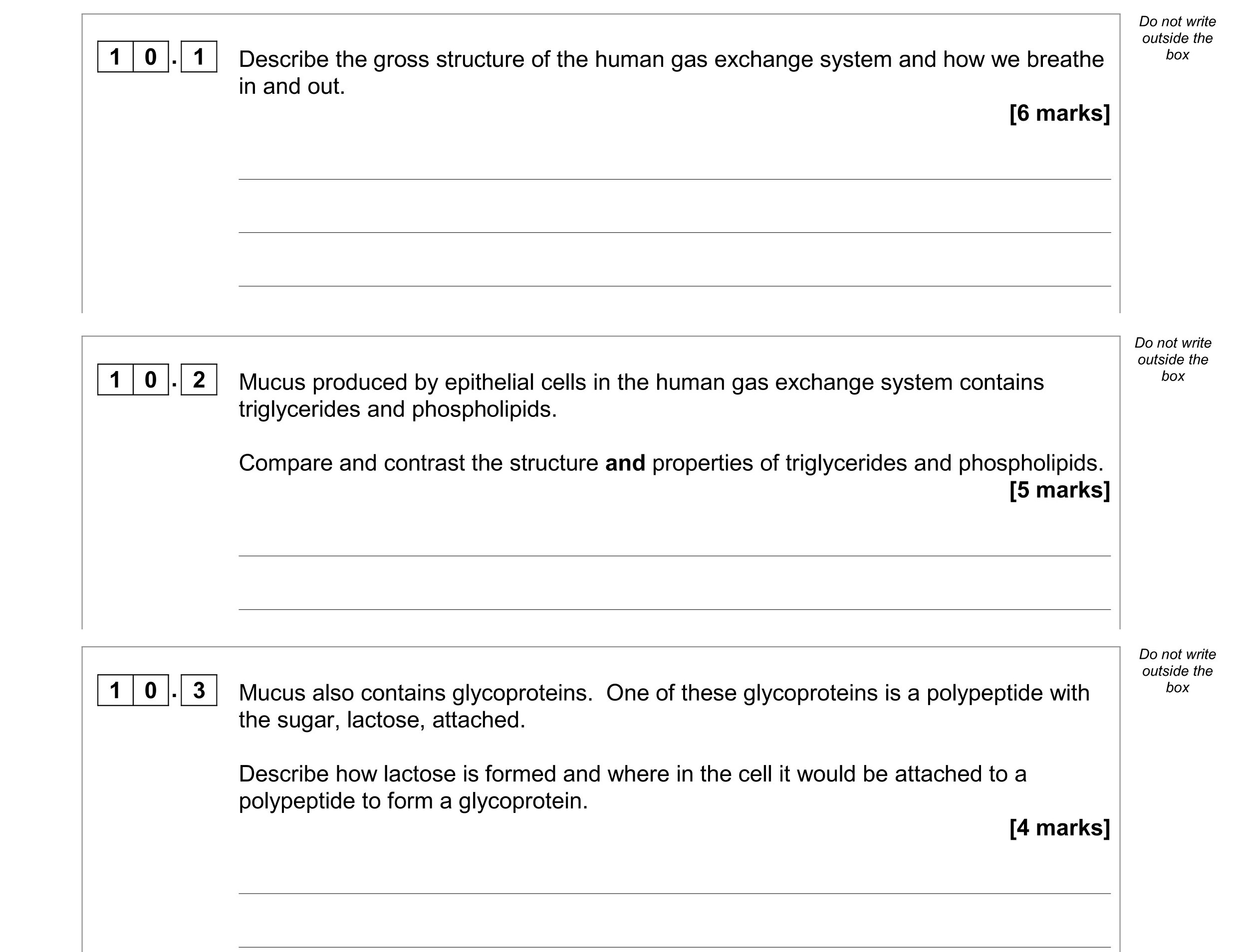 Describe-the-gross-structure-of-the-human-gas-exchange-system-and-how-we-breathe-in-and-out-AQA-A-Level Biology-Question 10-2018-Paper 1.png