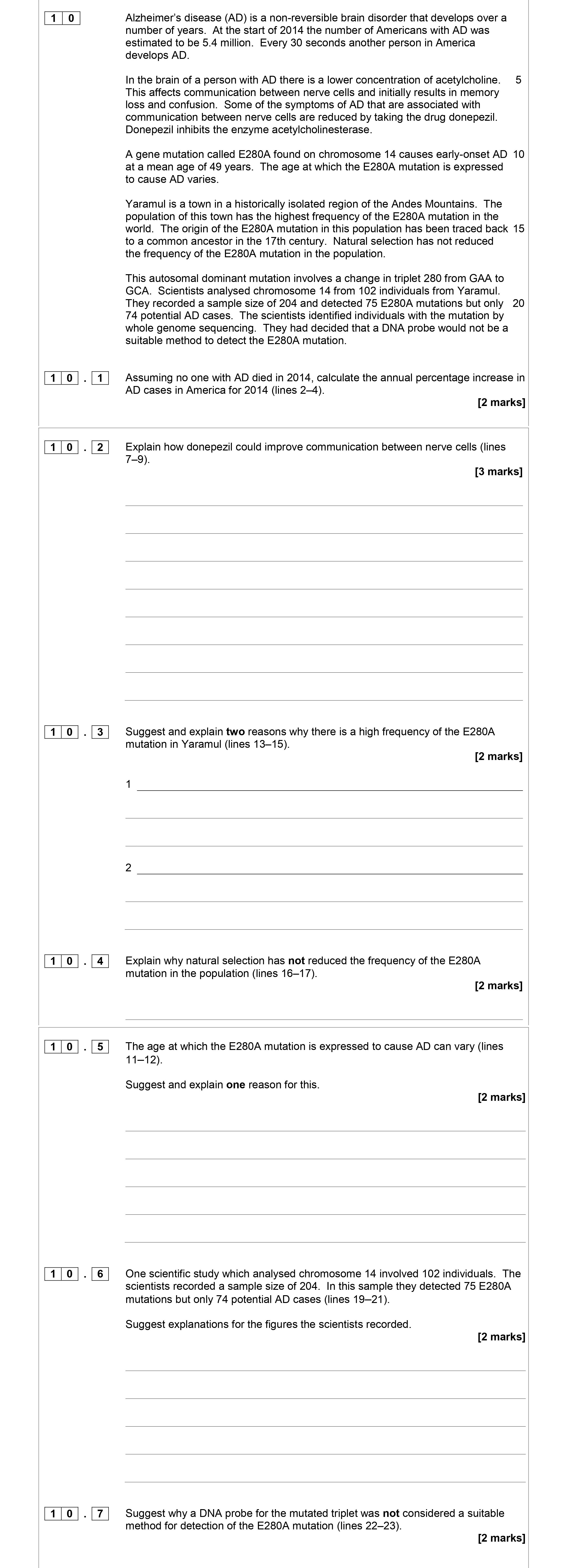 Alzheimer's-disease-(AD)-is-a-non-reversible-brain-disorder-that-develops-over-a-number-of-years-AQA-A-Level Biology-Question 10-2017-Paper 2.png