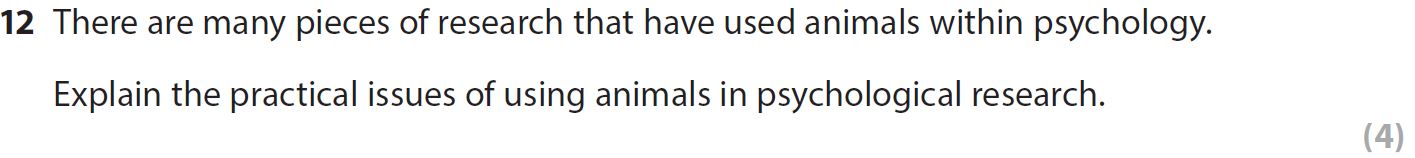 There-are-many-pieces-of-research-that-have-used-animals-within-psychology-AQA-A-Level Psychology-Question 12-2017-Paper 1.png