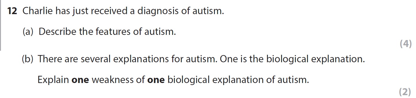 Charlie-has-just-received-a-diagnosis-of-autism-AQA-A-Level Psychology-Question 12-2017-Paper 2.png