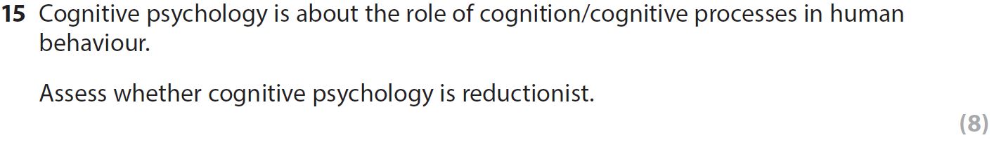 Cognitive-psychology-is-about-the-role-of-cognition/cognitive-processes-in-human-behaviour-AQA-A-Level Psychology-Question 15-2017-Paper 1.png