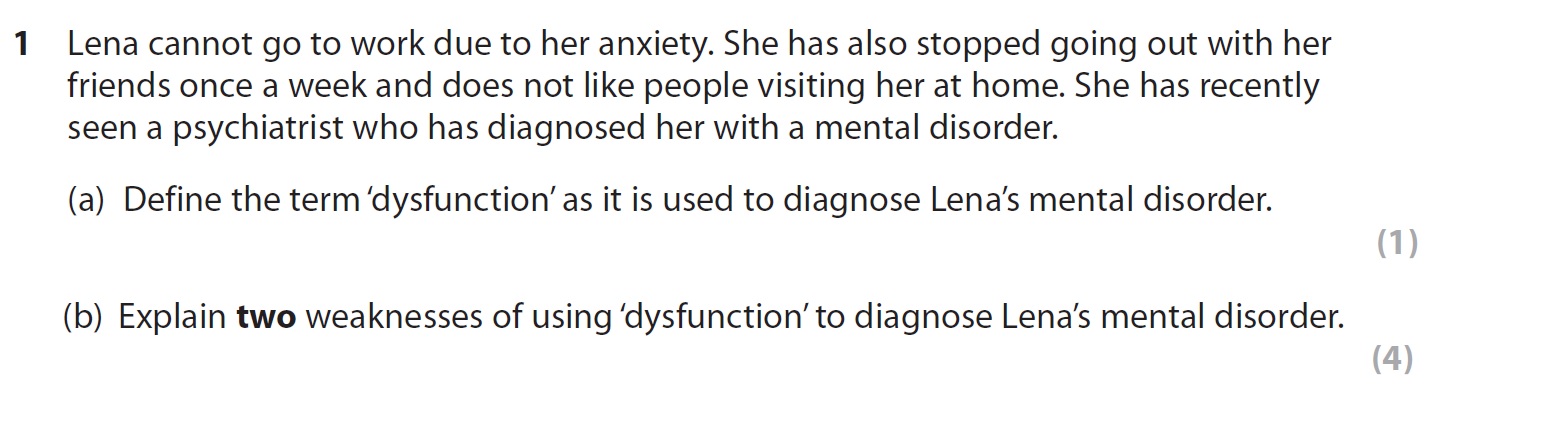 Lena-cannot-go-to-work-due-to-her-anxiety-AQA-A-Level Psychology-Question 1-2022-Paper 2.png