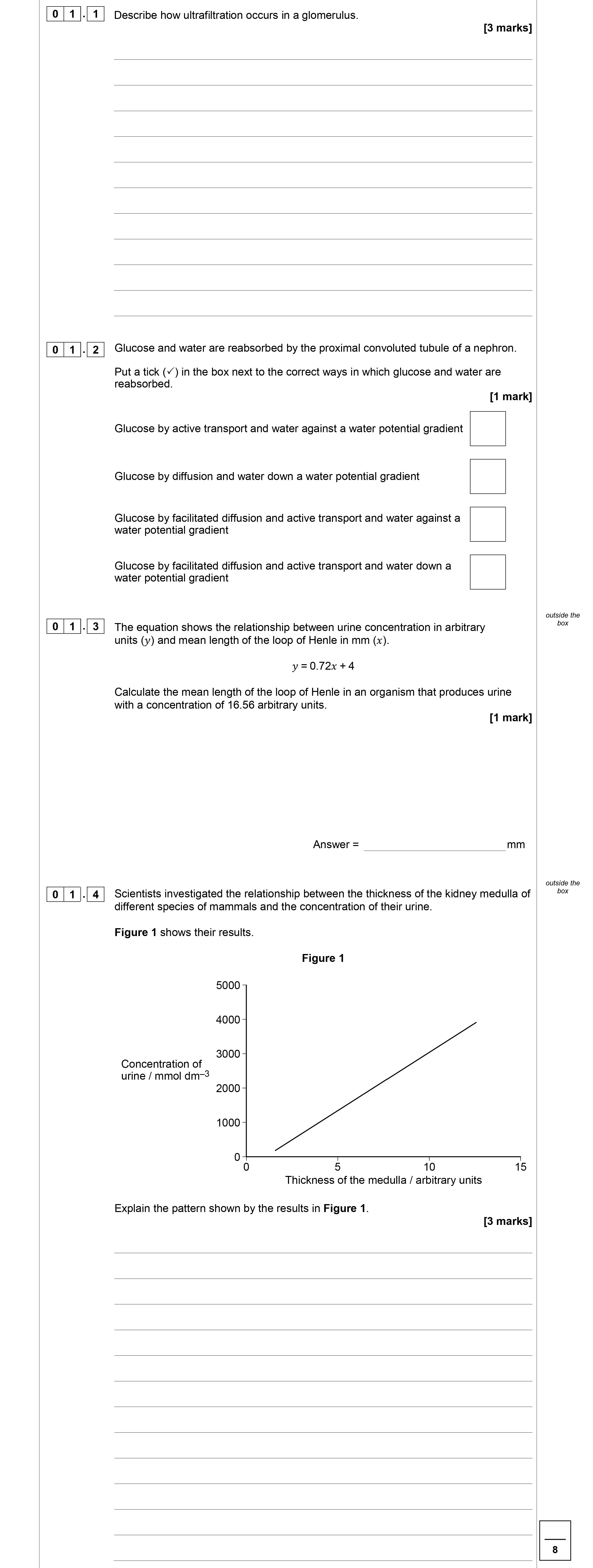 Describe-how-ultrafiltration-occurs-in-a-glomerulus-AQA-A-Level Biology-Question 1-2019-Paper 3.png