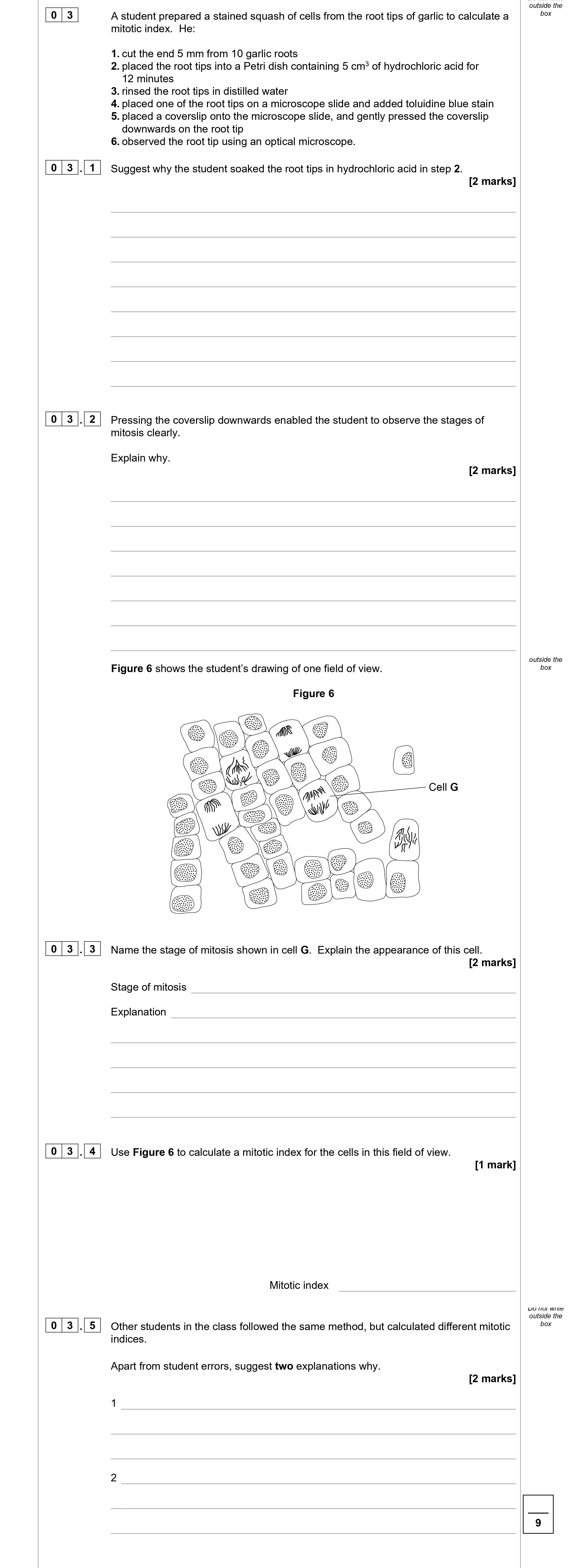 A-student-prepared-a-stained-squash-of-cells-from-the-root-tips-of-garlic-to-calculate-a-mitotic-index-AQA-A-Level Biology-Question 3-2022-Paper 3.png