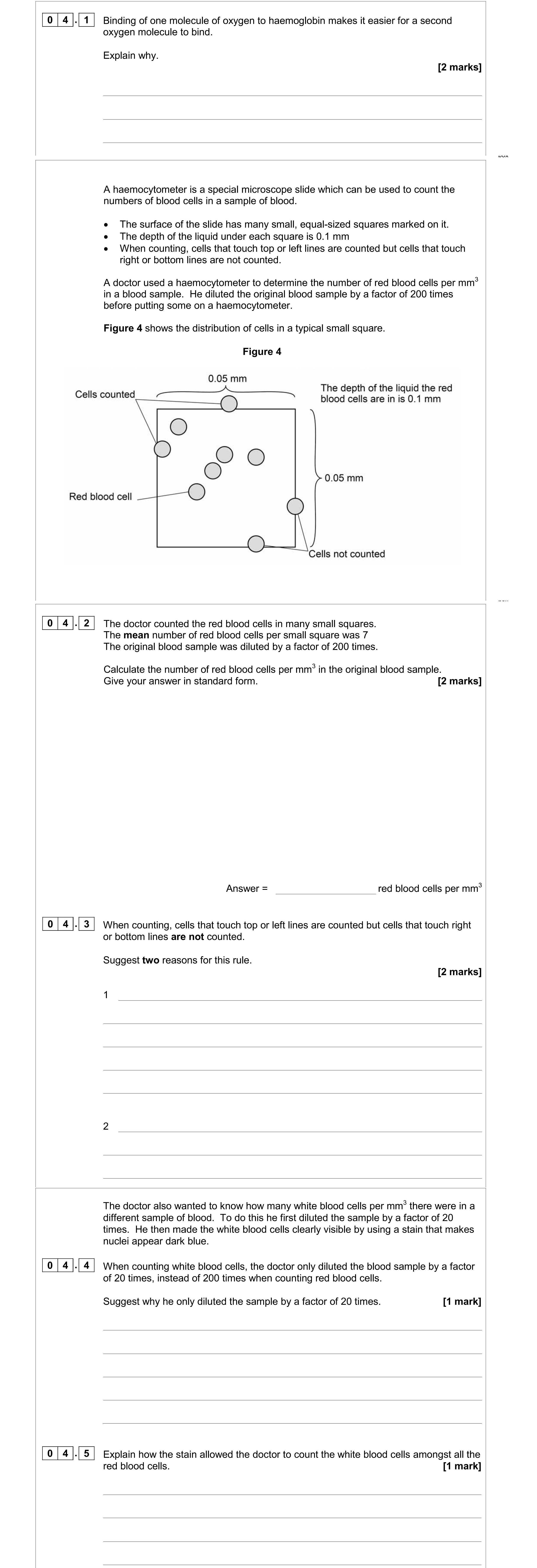 Binding-of-one-molecule-of-oxygen-to-haemoglobin-makes-it-easier-for-a-second-oxygen-molecule-to-bind-AQA-A-Level Biology-Question 4-2018-Paper 3.png