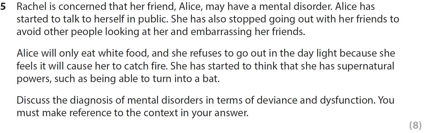 Rachel-is-concerned-that-her-friend,-Alice,-may-have-a-mental-disorder-AQA-A-Level Psychology-Question 5-2017-Paper 2.png