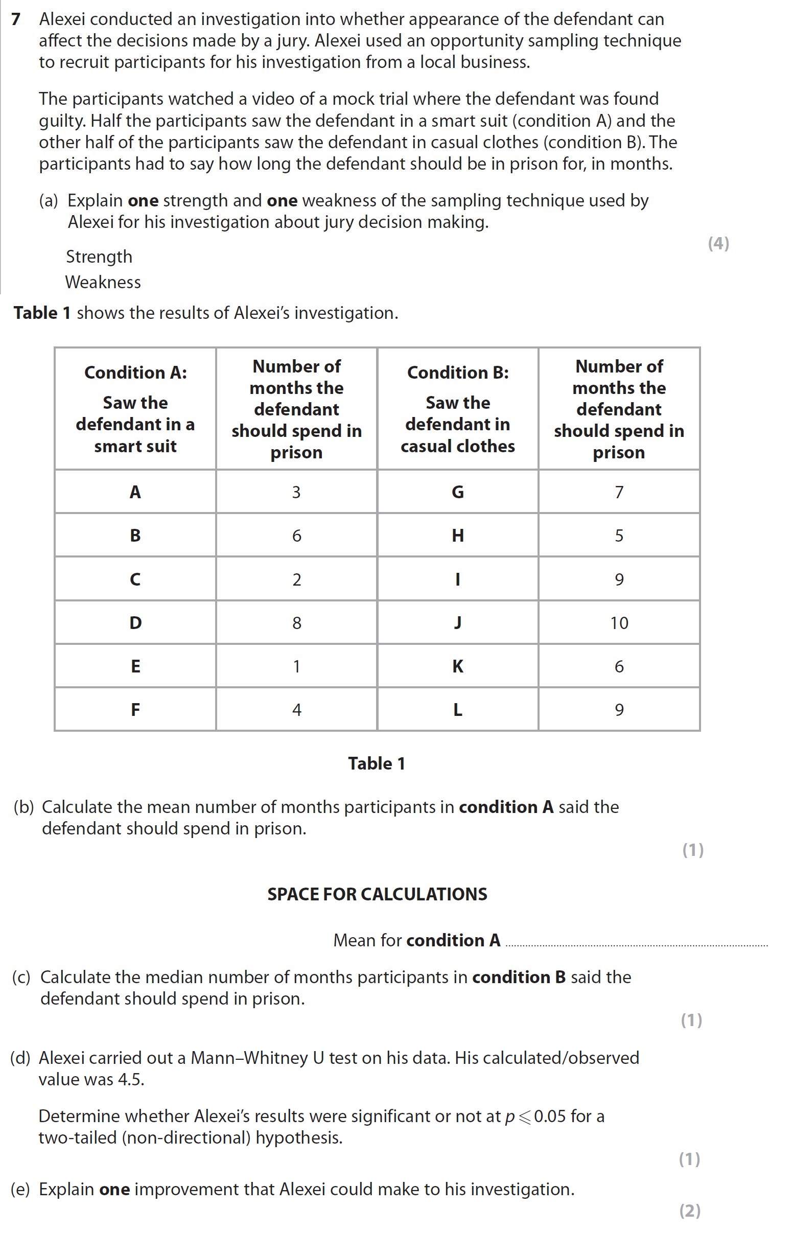 Alexei-conducted-an-investigation-into-whether-appearance-of-the-defendant-can-affect-the-decisions-made-by-a-jury-AQA-A-Level Psychology-Question 7-2022-Paper 2.png