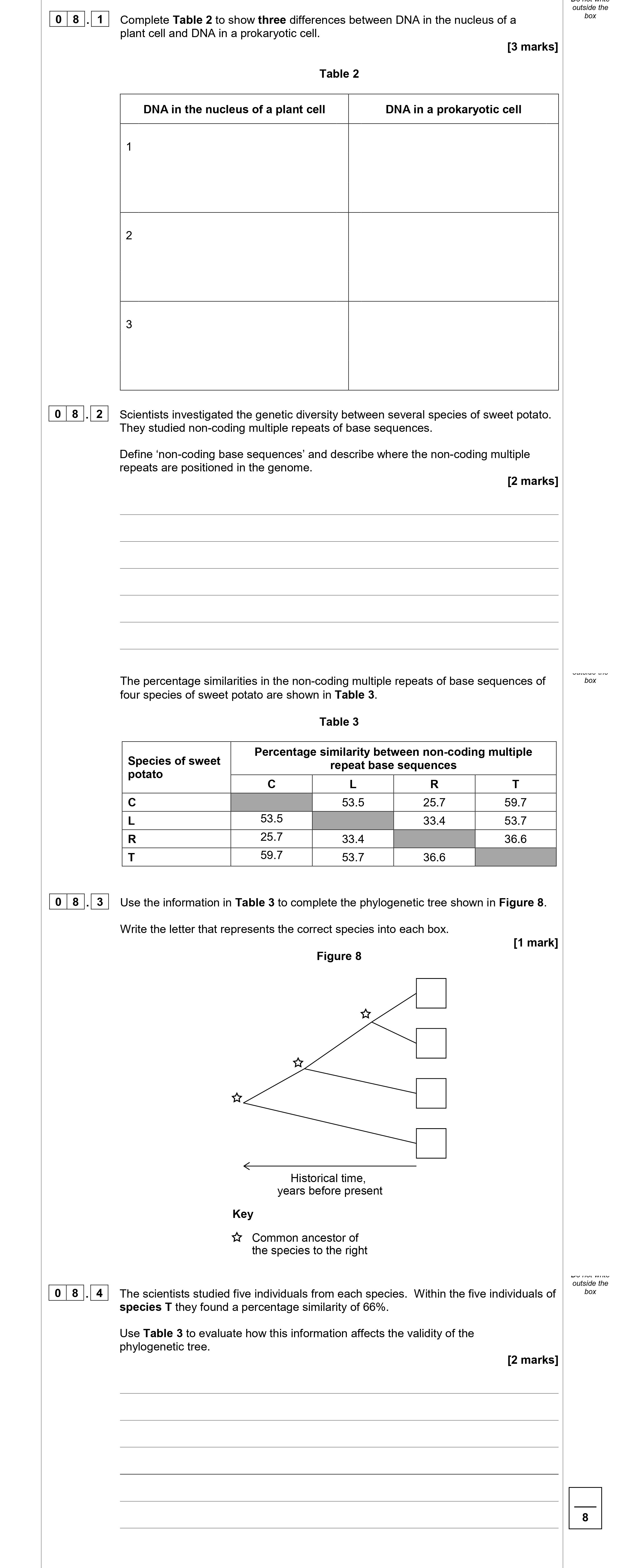 Complete-Table-2-to-show-three-differences-between-DNA-in-the-nucleus-of-a-plant-cell-and-DNA-in-a-prokaryotic-cell-AQA-A-Level Biology-Question 8-2020-Paper 1.png