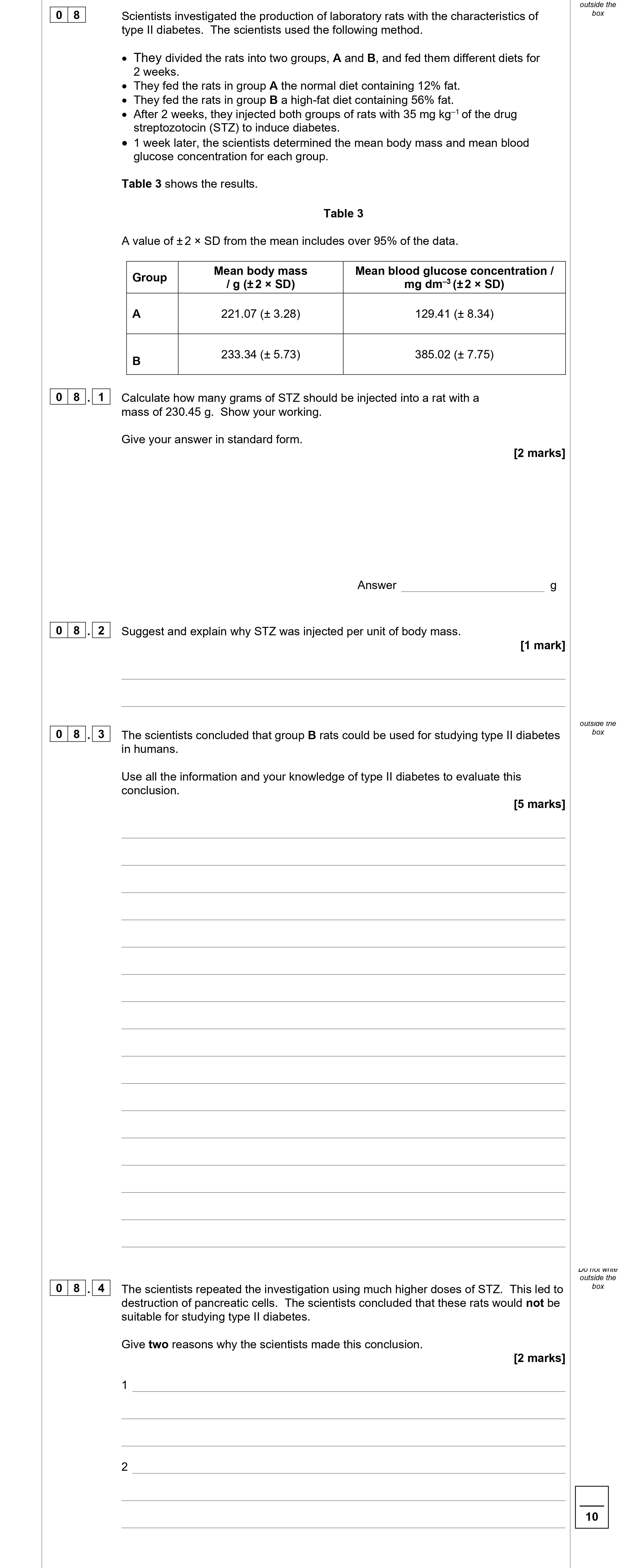 Calculate-how-many-grams-of-STZ-should-be-injected-into-a-rat-with-a-mass-of-230.45-g-AQA-A-Level Biology-Question 8-2022-Paper 2.png