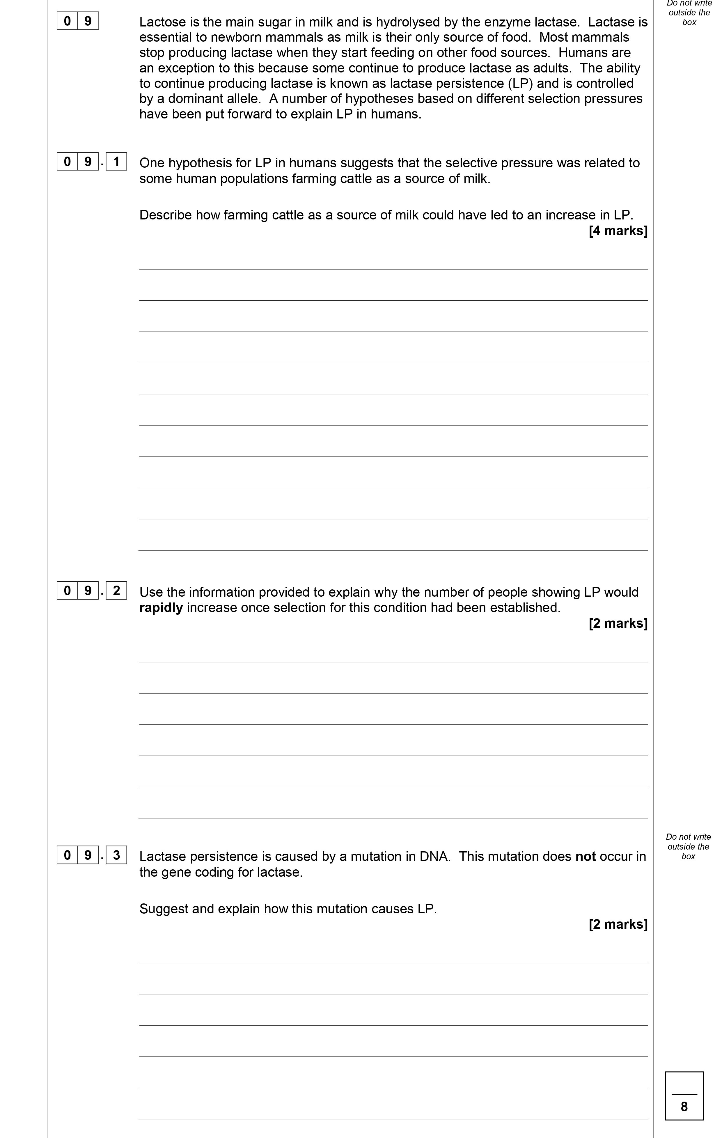 Lactose-is-the-main-sugar-in-milk-and-is-hydrolysed-by-the-enzyme-lactase-AQA-A-Level Biology-Question 9-2018-Paper 2.png