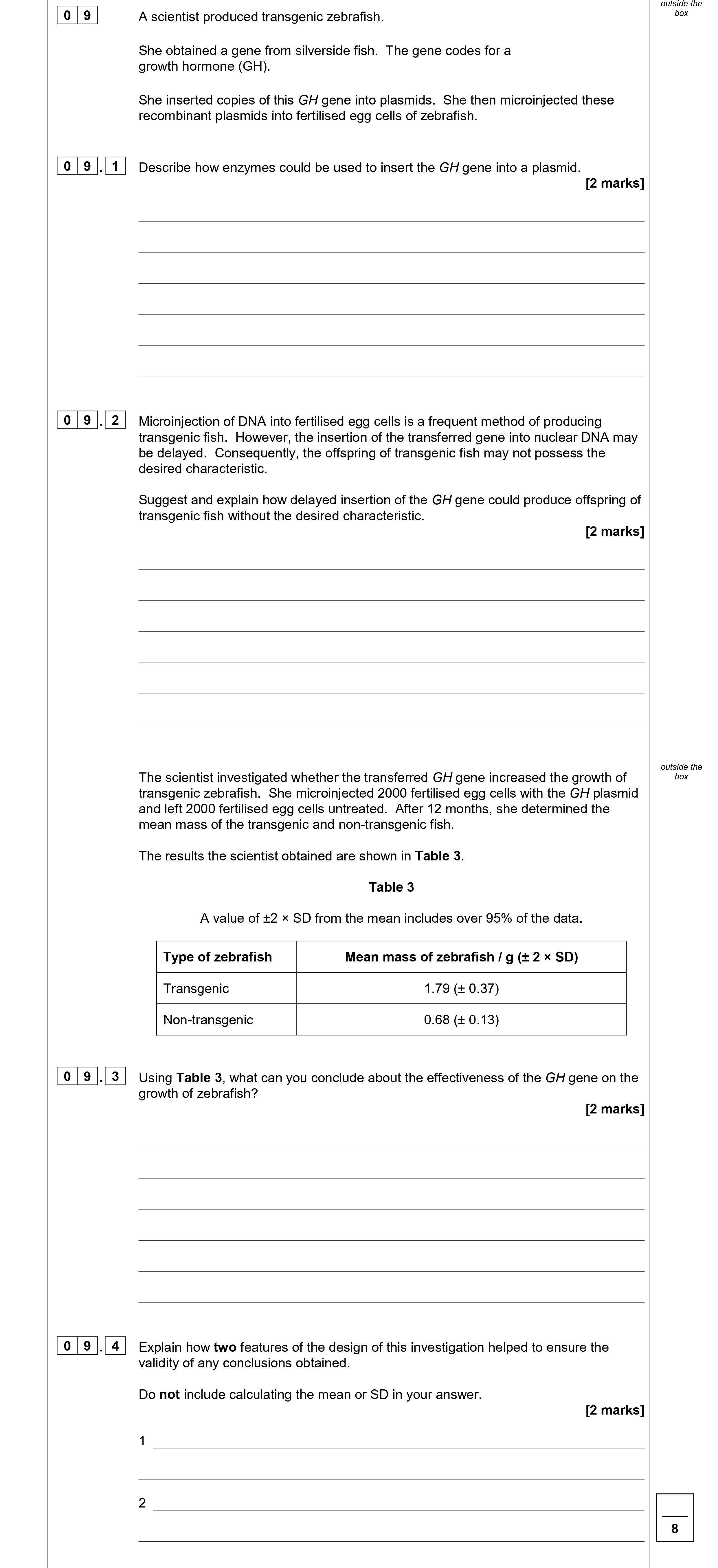 A-scientist-produced-transgenic-zebrafish-AQA-A-Level Biology-Question 9-2020-Paper 2.png