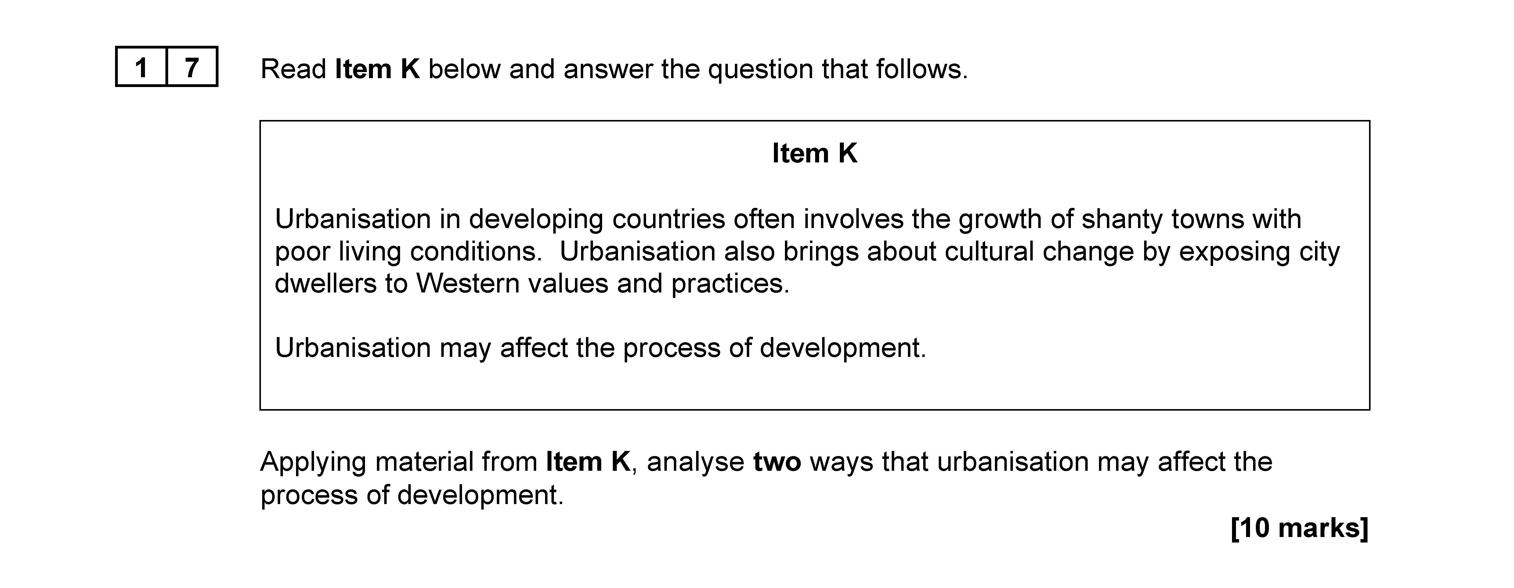 Read-Item-K-below-and-answer-the-question-that-follows-AQA-A-Level Sociology-Question 17-2022-Paper 2.png