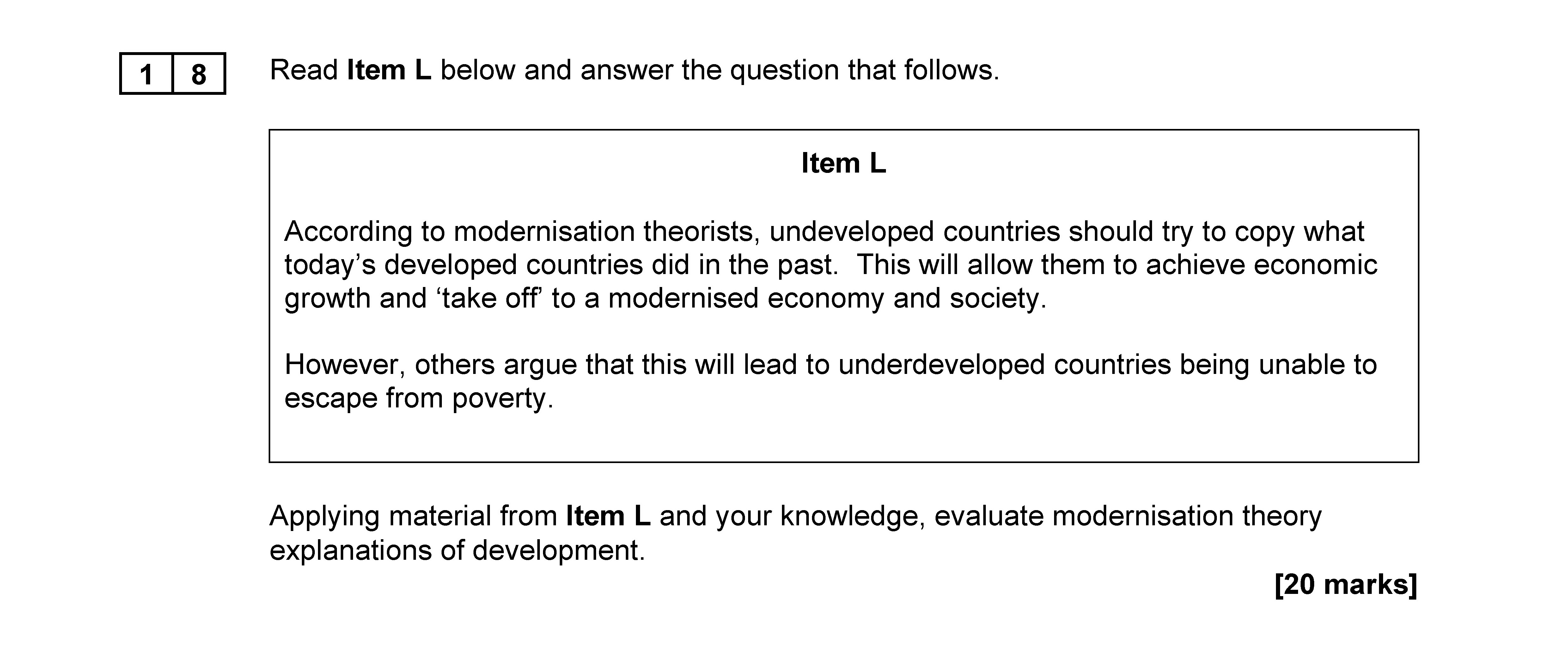 Read-Item-L-below-and-answer-the-question-that-follows-AQA-A-Level Sociology-Question 18-2021-Paper 2.png