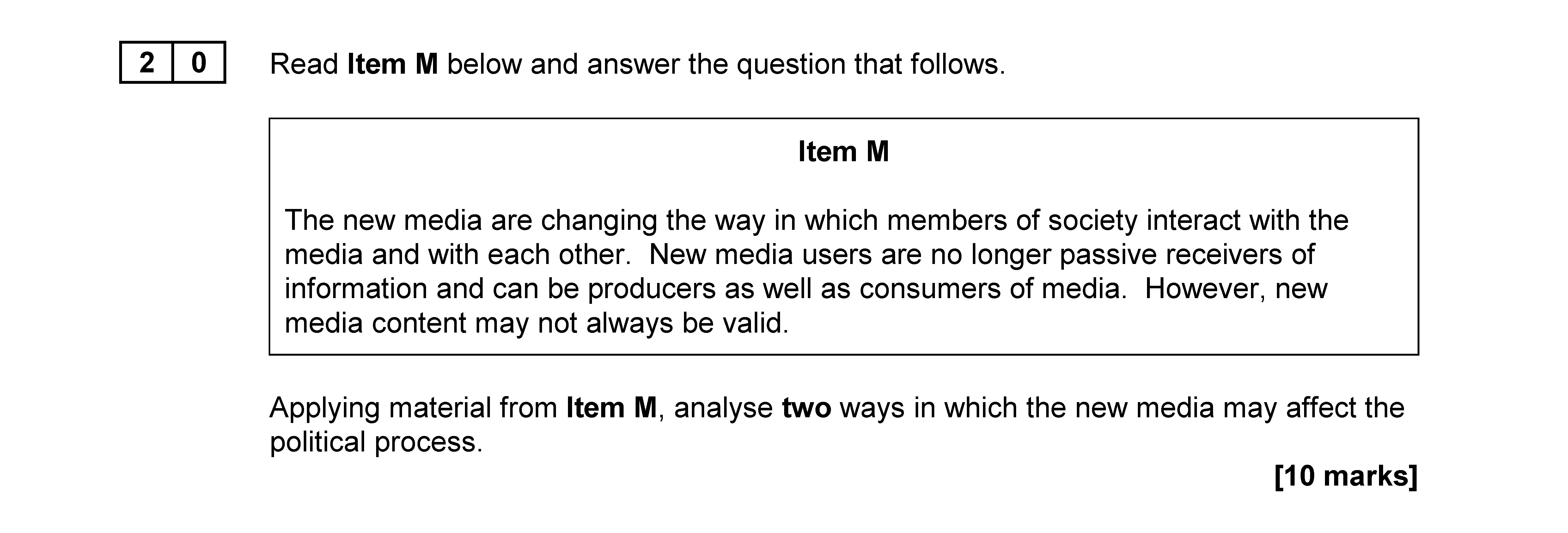 Read-Item-M-below-and-answer-the-question-that-follows-AQA-A-Level Sociology-Question 20-2017-Paper 2.png
