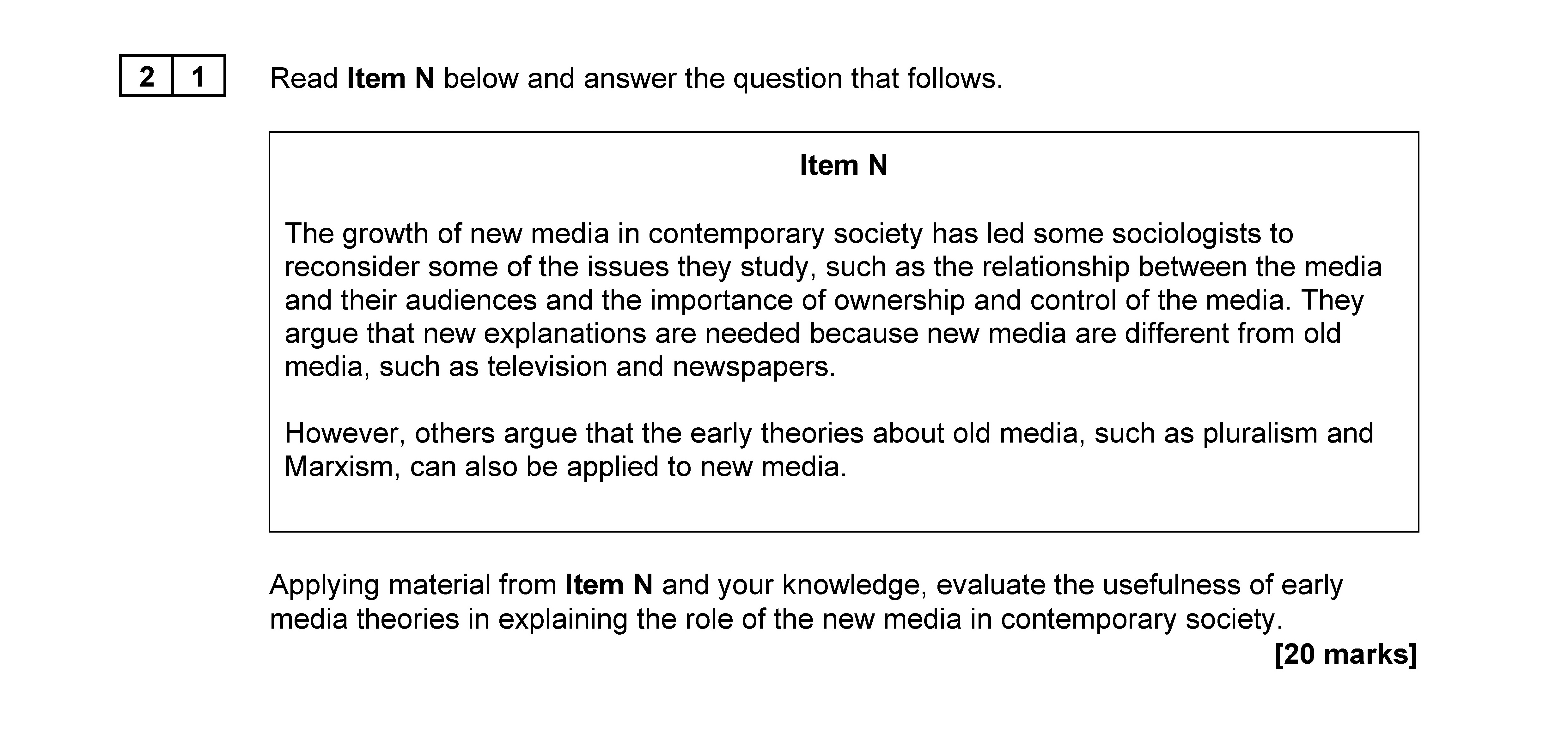 Read-Item-N-below-and-answer-the-question-that-follows-AQA-A-Level Sociology-Question 21-2022-Paper 2.png