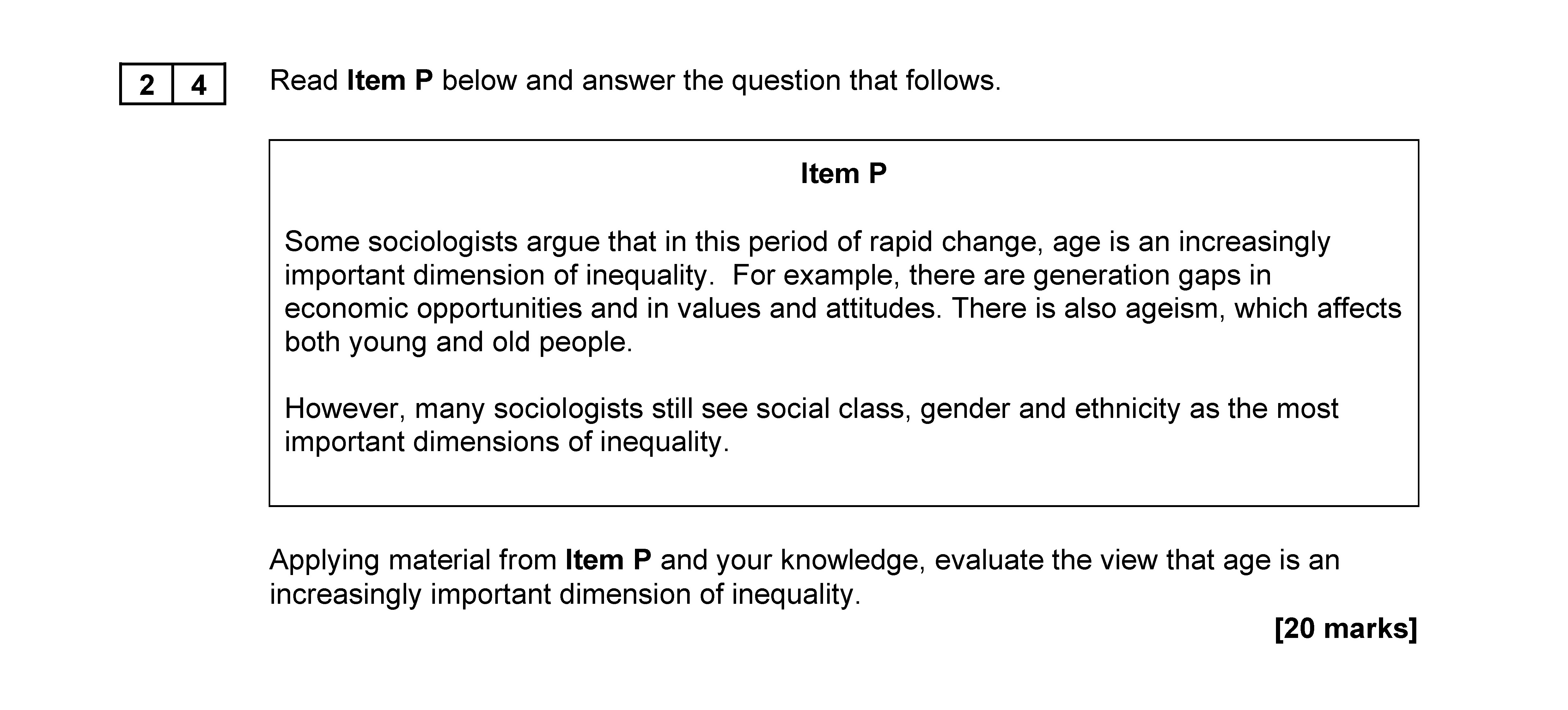 Read-Item-P-below-and-answer-the-question-that-follows-AQA-A-Level Sociology-Question 24-2021-Paper 2.png
