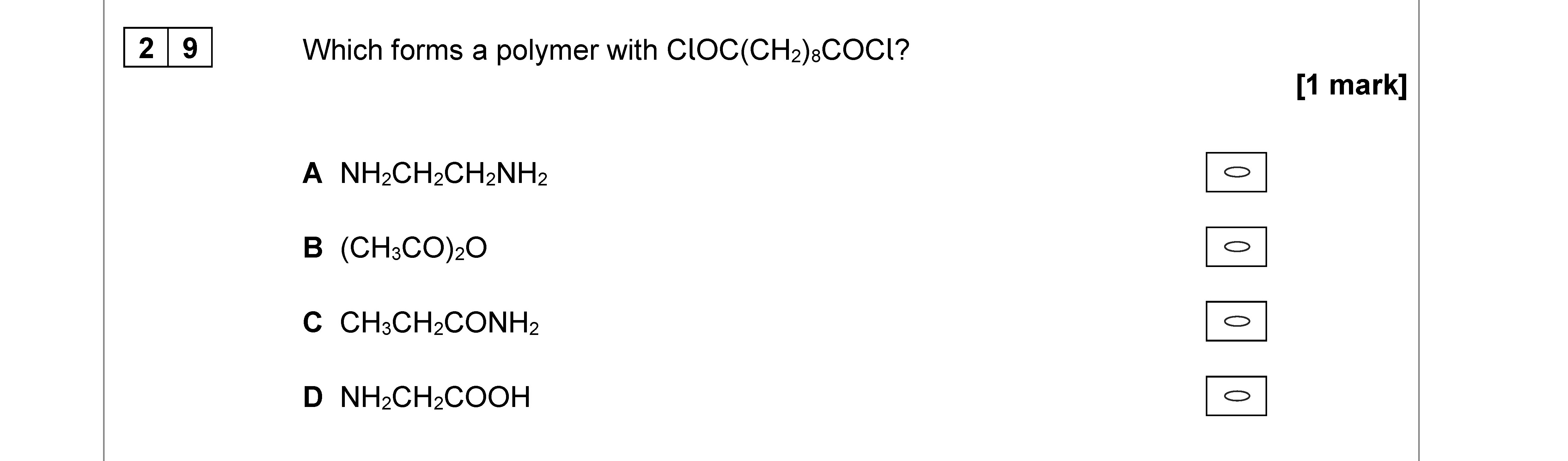 Which-forms-a-polymer-with-ClOC(Ch2)COCl?--A-AQA-A-Level Chemistry-Question 29-2020-Paper 3.png