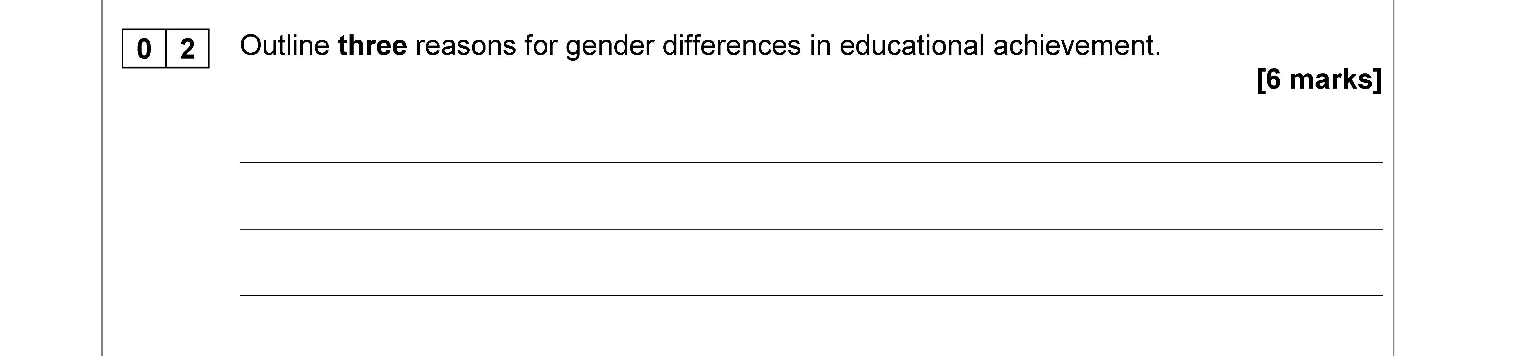 Outline-three-reasons-for-gender-differences-in-educational-achievement.---AQA-A-Level Sociology-Question 2-2018-Paper 1.png