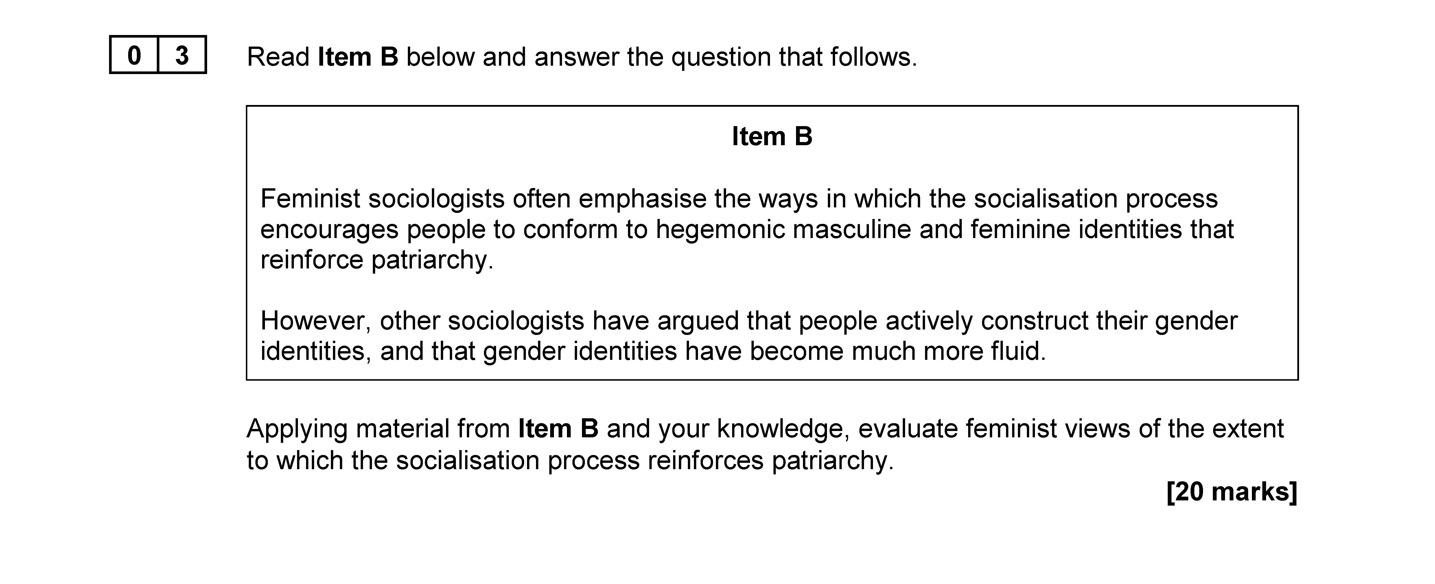 Read-Item-B-below-and-answer-the-question-that-follows-AQA-A-Level Sociology-Question 3-2020-Paper 2.png