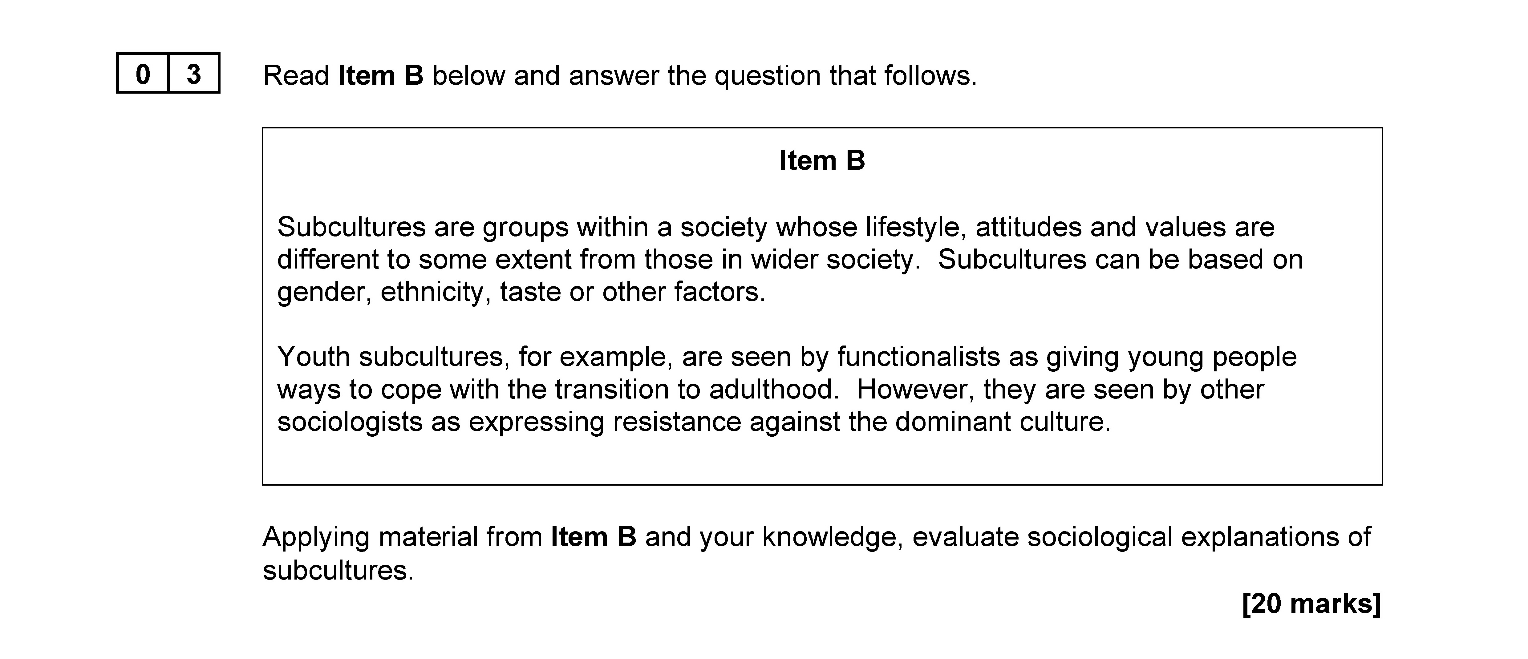 Read-Item-B-below-and-answer-the-question-that-follows-AQA-A-Level Sociology-Question 3-2022-Paper 2.png