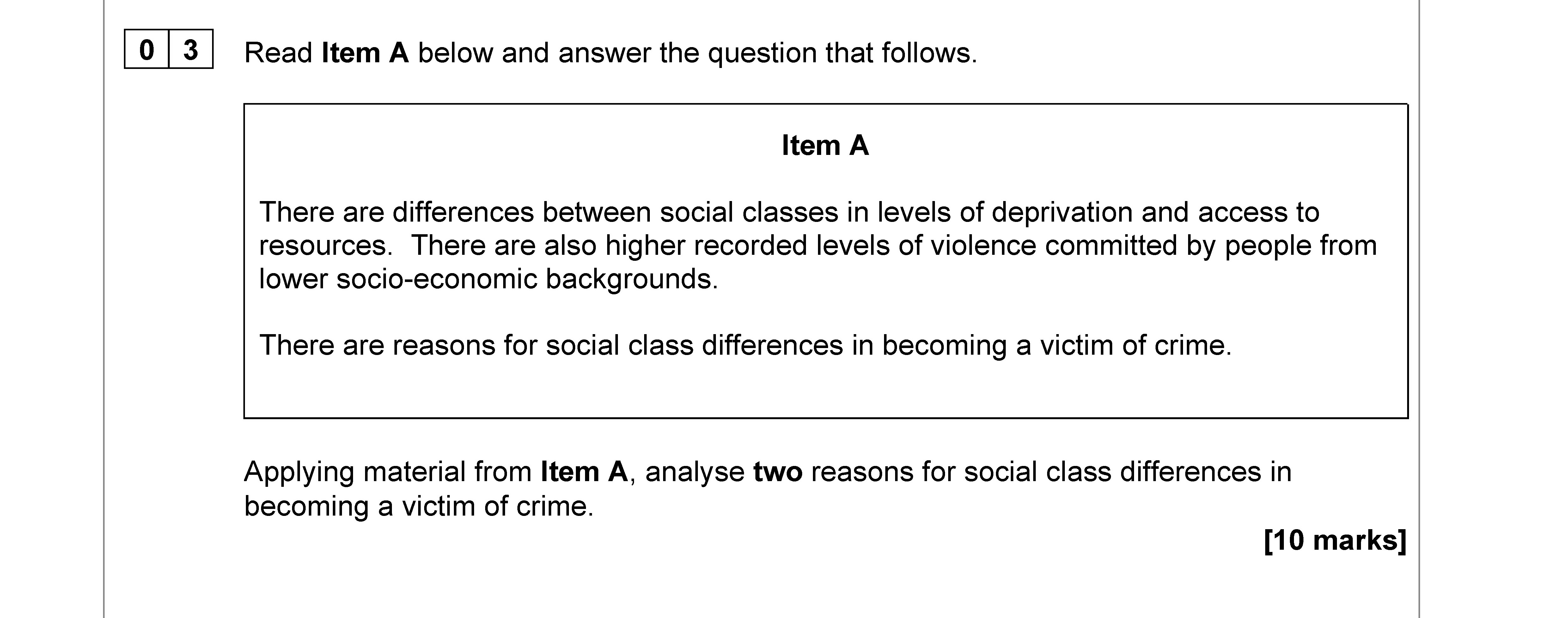 Read-Item-A-below-and-answer-the-question-that-follows-AQA-A-Level Sociology-Question 3-2022-Paper 3.png