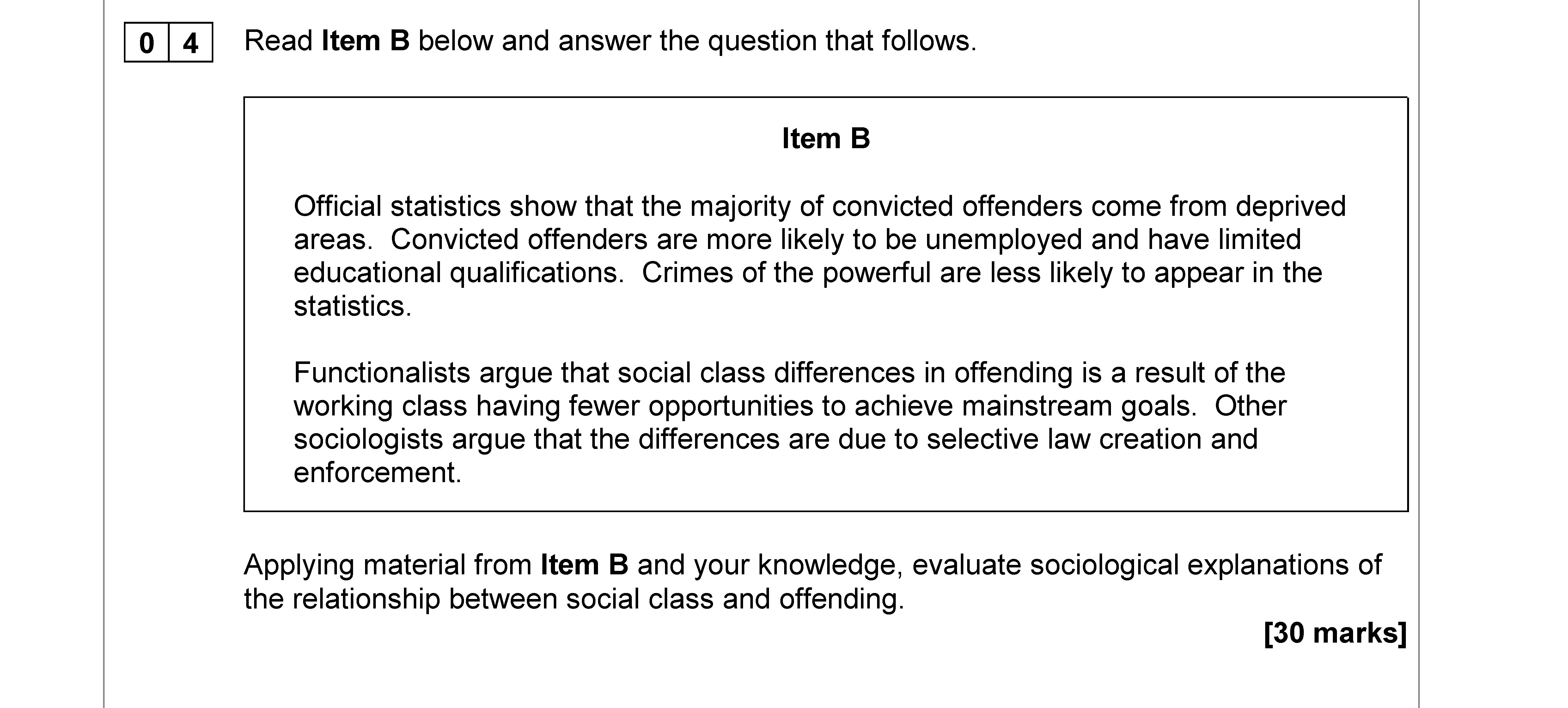 Read-Item-B-below-and-answer-the-question-that-follows-AQA-A-Level Sociology-Question 4-2020-Paper 3.png