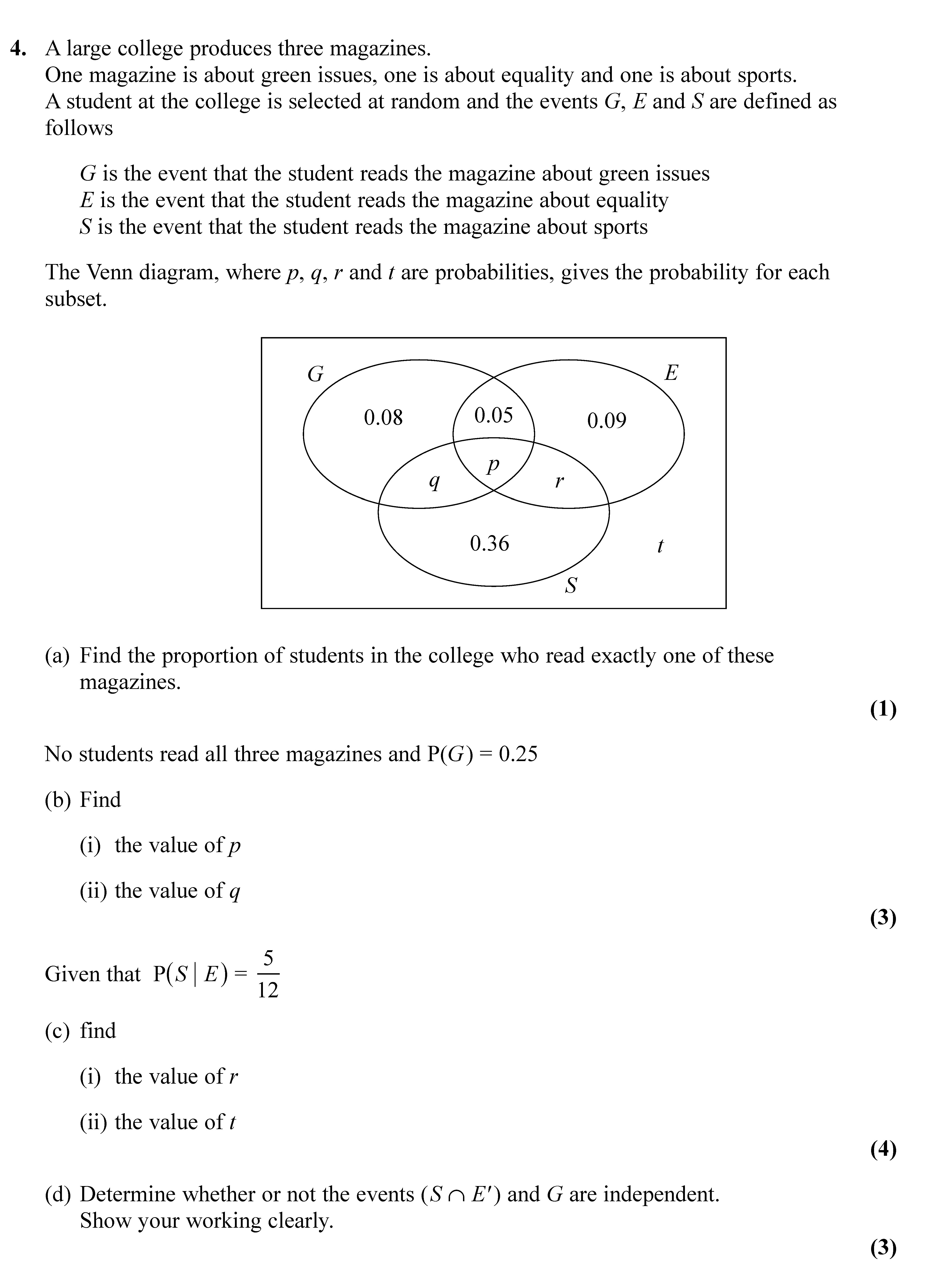 A-large-college-produces-three-magazines-Edexcel-A-Level Maths Statistics-Question 4-2021-Paper 1.png