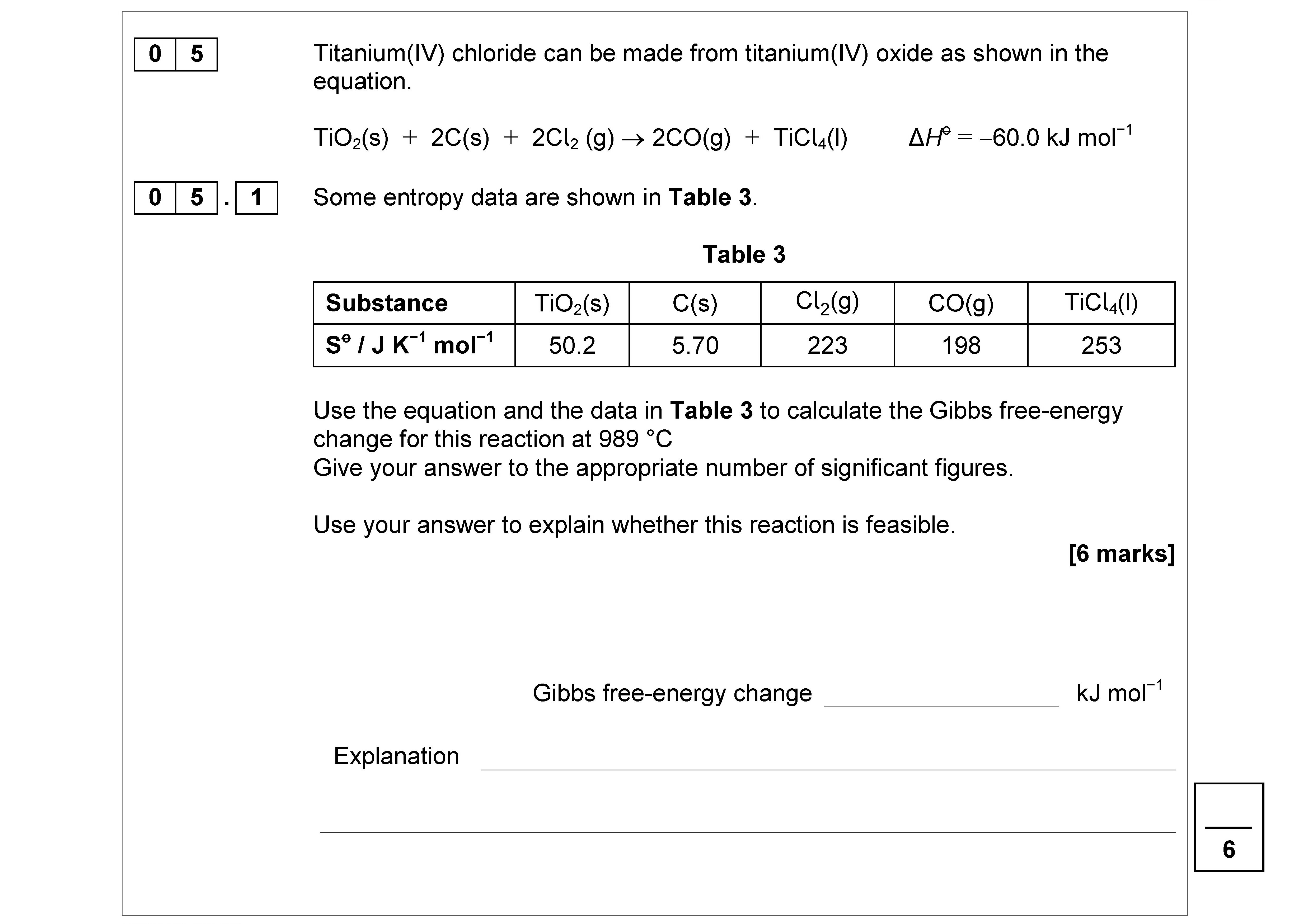 Titanium(IV)-chloride-can-be-made-from-titanium(IV)-oxide-as-shown-in-the-equation-AQA-A-Level Chemistry-Question 5-2017-Paper 1.png