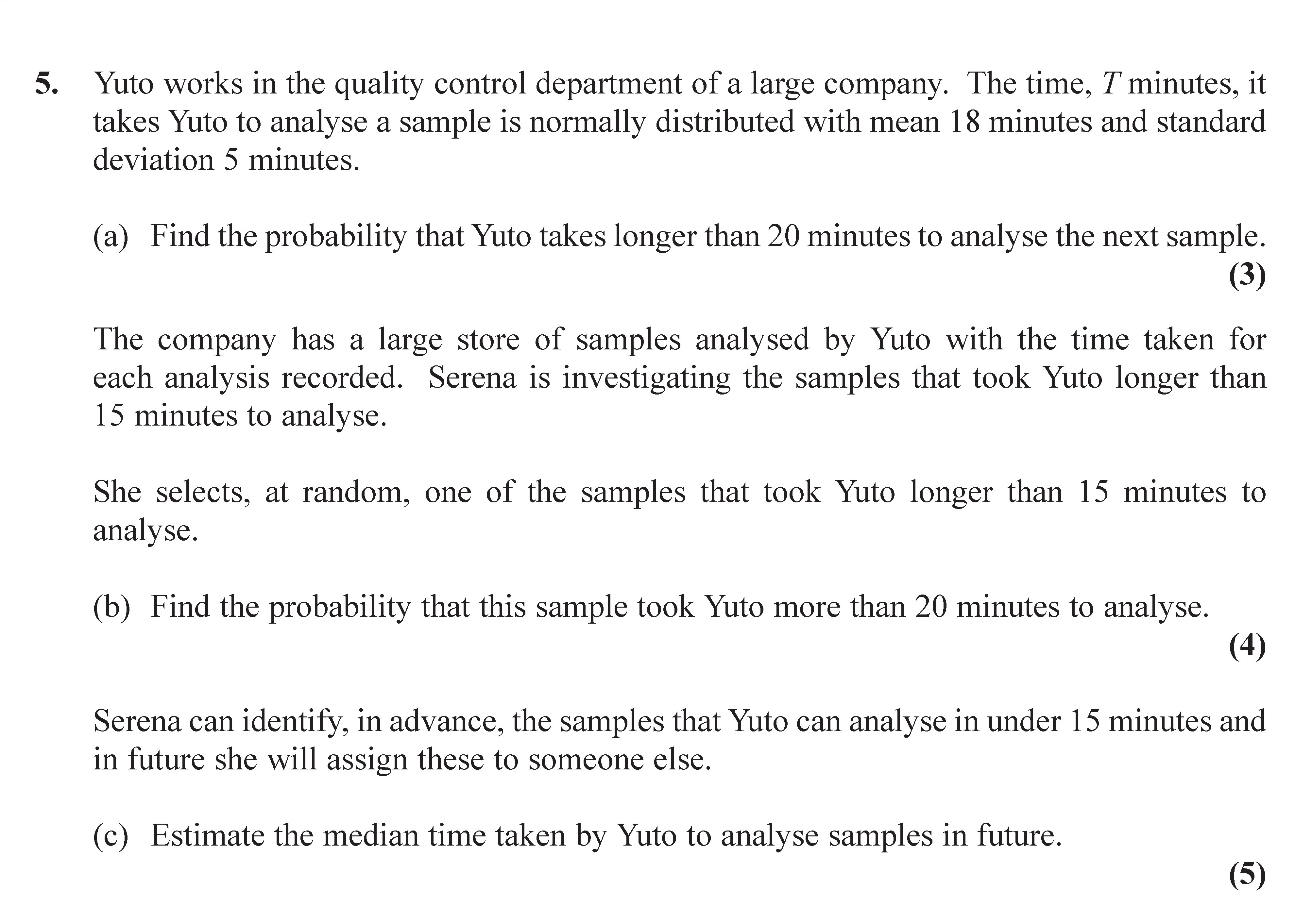 Yuto-works-in-the-quality-control-department-of-a-large-company-Edexcel-A-Level Maths Statistics-Question 5-2017-Paper 1.png