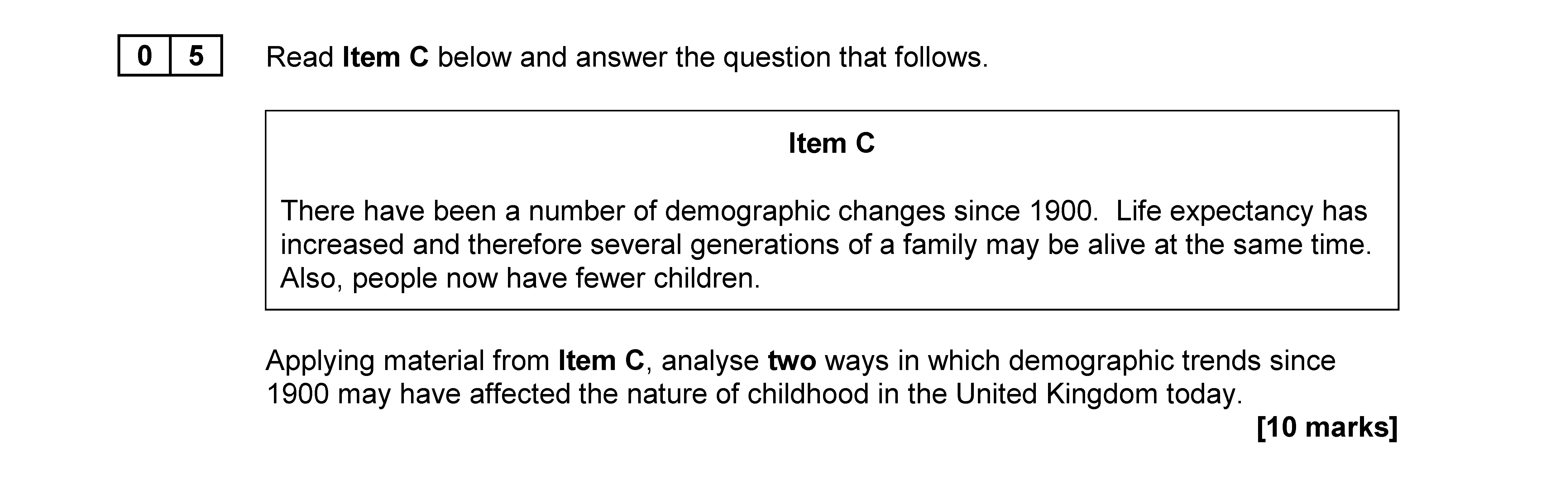 Read-Item-C-below-and-answer-the-question-that-follows-AQA-A-Level Sociology-Question 5-2018-Paper 2.png