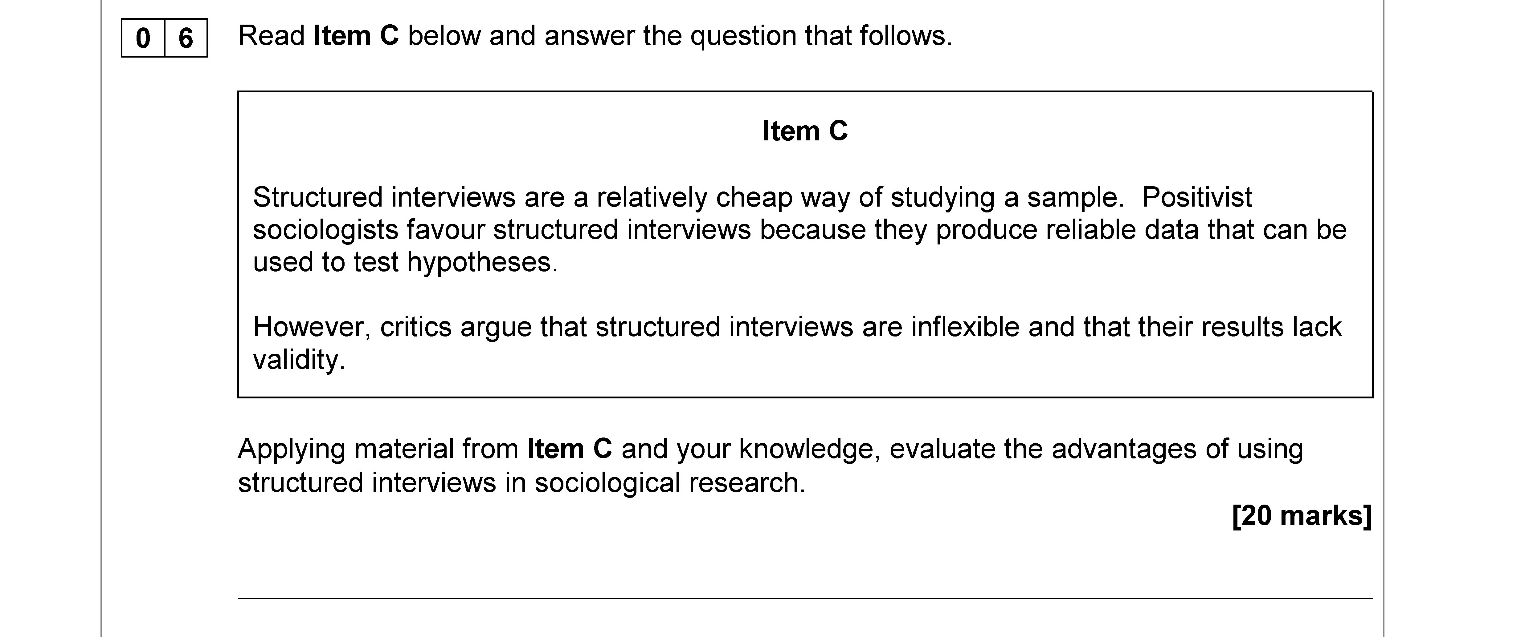 Read-Item-C-below-and-answer-the-question-that-follows-AQA-A-Level Sociology-Question 6-2018-Paper 3.png
