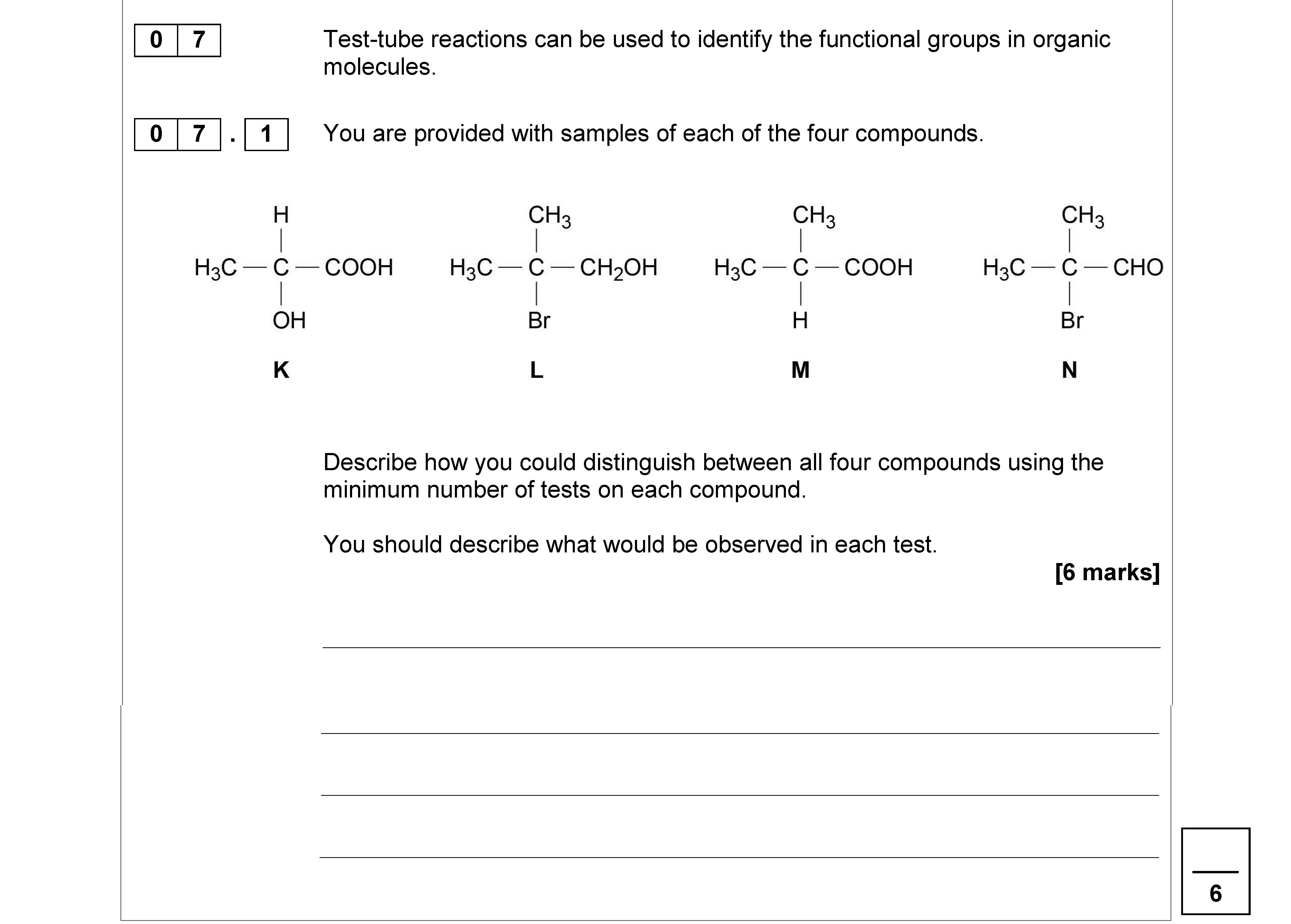 You-are-provided-with-samples-of-each-of-the-four-compounds-AQA-A-Level Chemistry-Question 7-2017-Paper 2.png