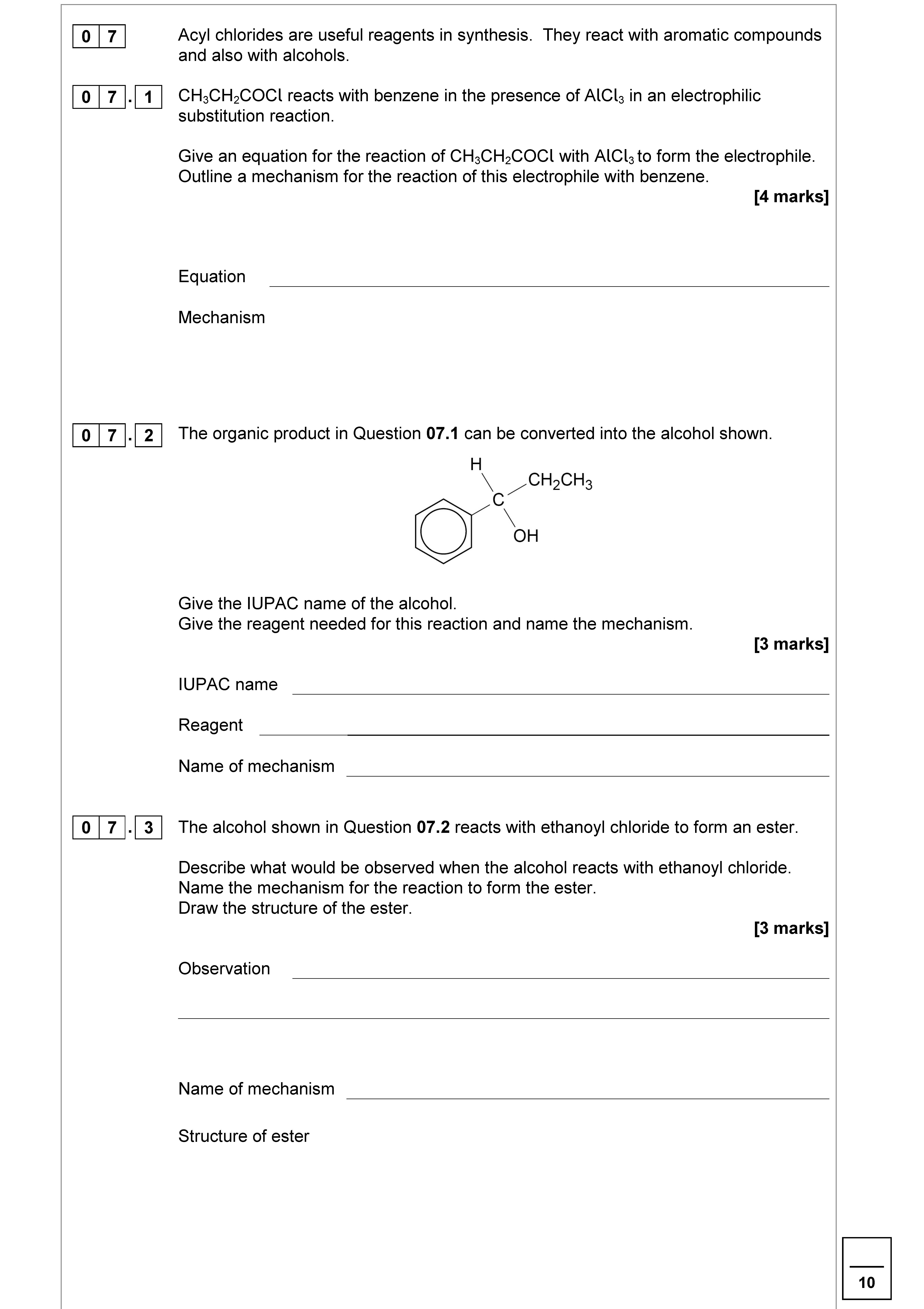 Acyl-chlorides-are-useful-reagents-in-synthesis-AQA-A-Level Chemistry-Question 7-2018-Paper 2.png