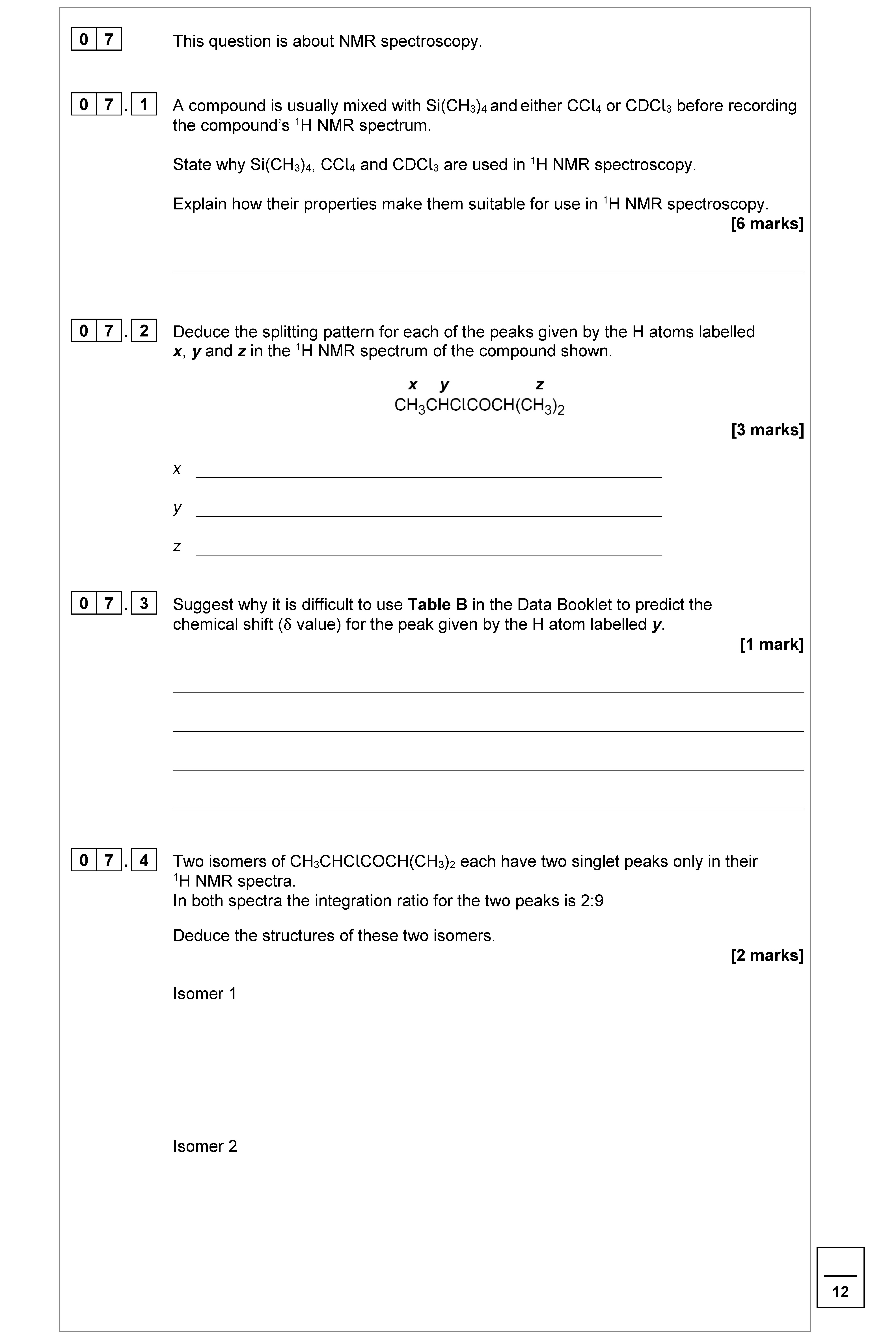 This-question-is-about-NMR-spectroscopy-AQA-A-Level Chemistry-Question 7-2020-Paper 2.png