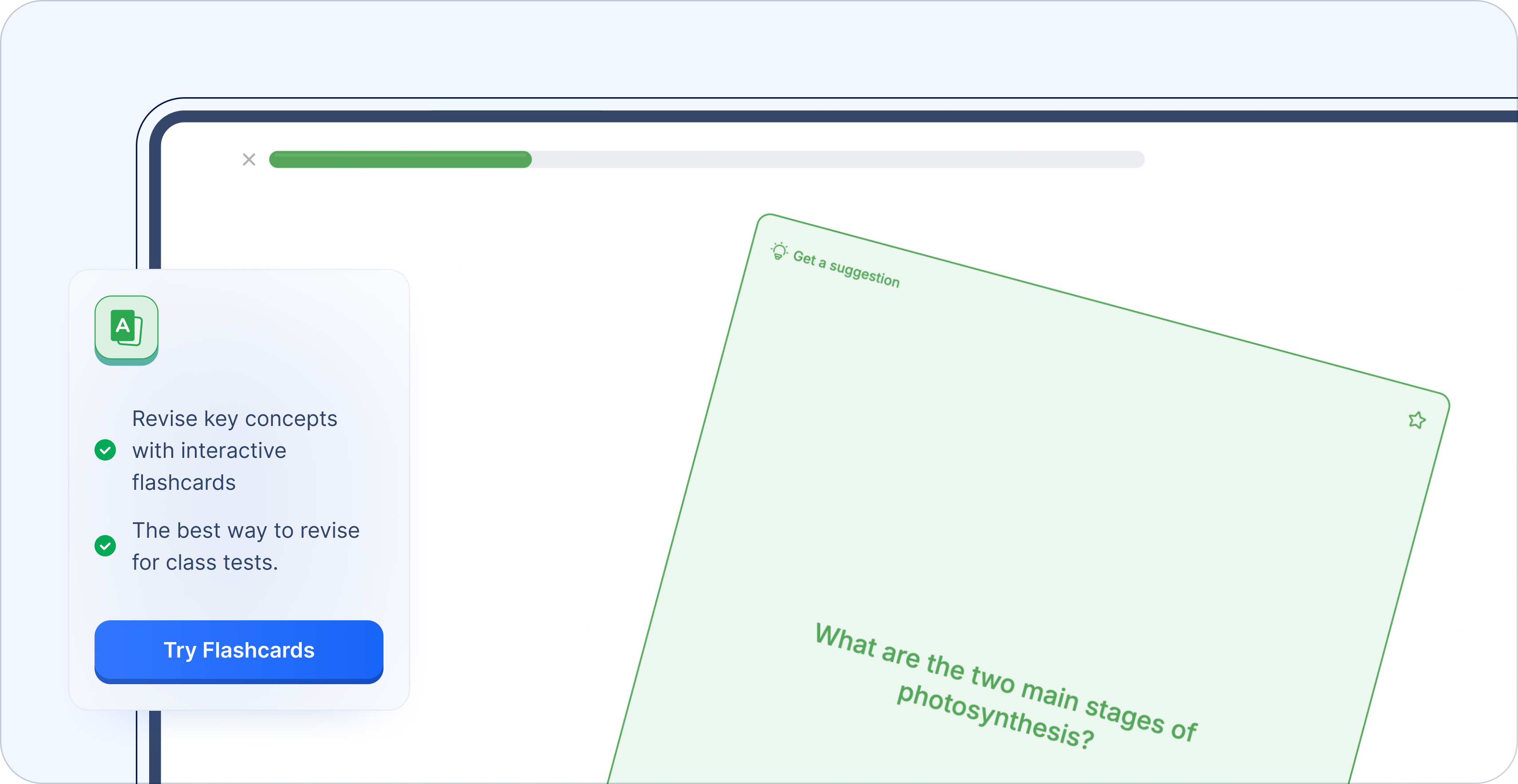 Flashcard Section